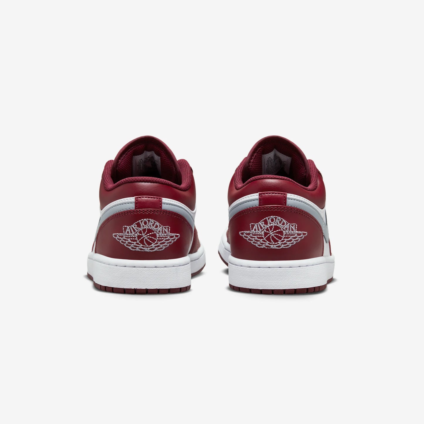 Jordan 1 Low White Bordeaux