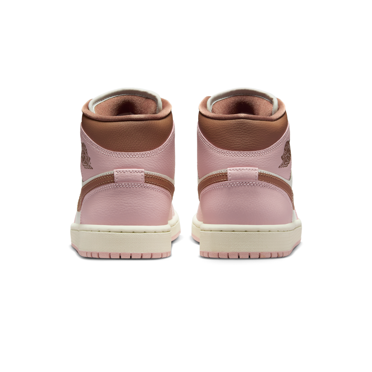 Jordan 1 Mid Pink Oxford Brown (Women's)