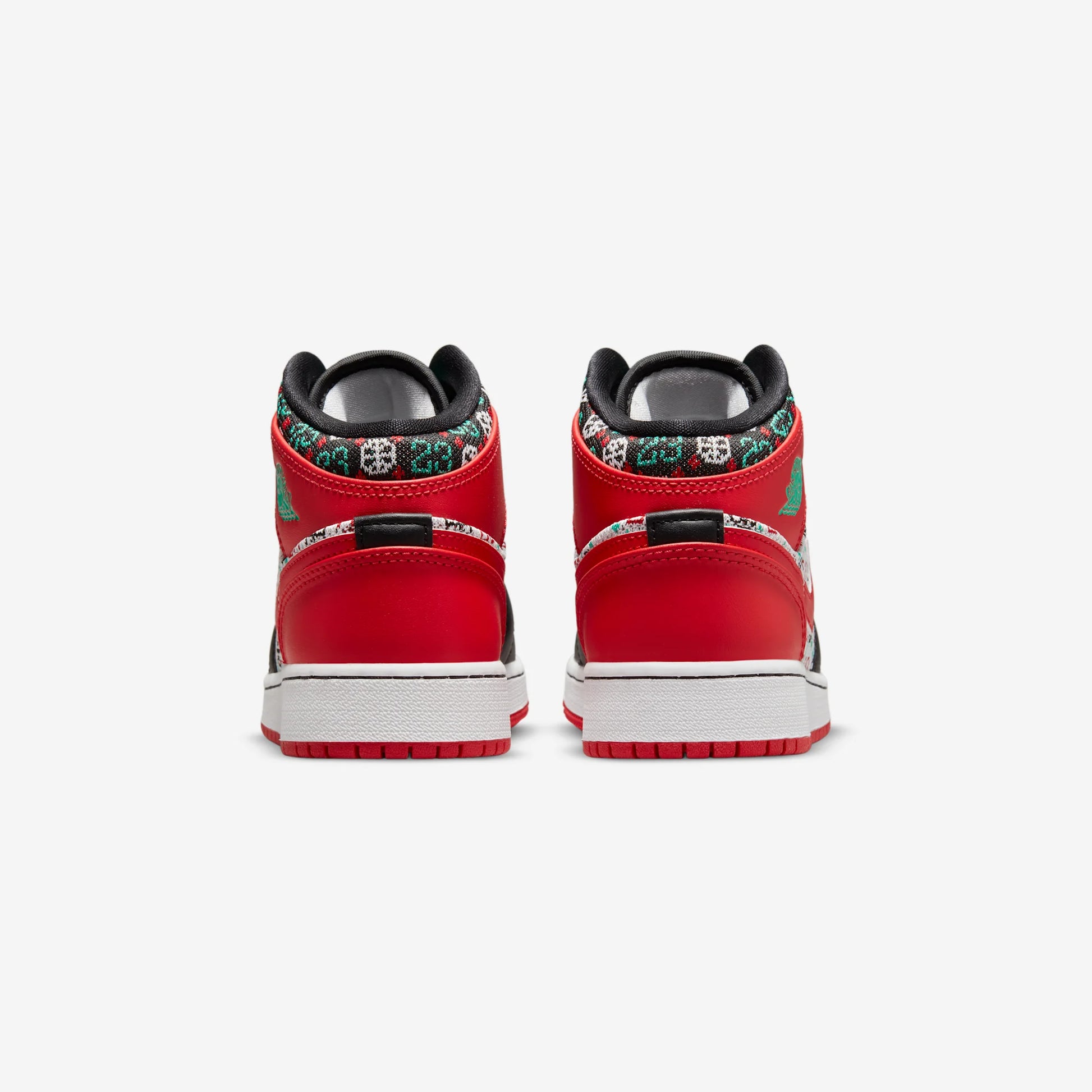 Jordan 1 Mid SE Ugly Christmas Sweater (GS)