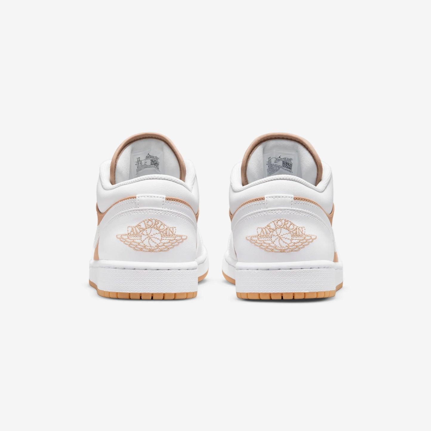 Jordan 1 Low Gum White