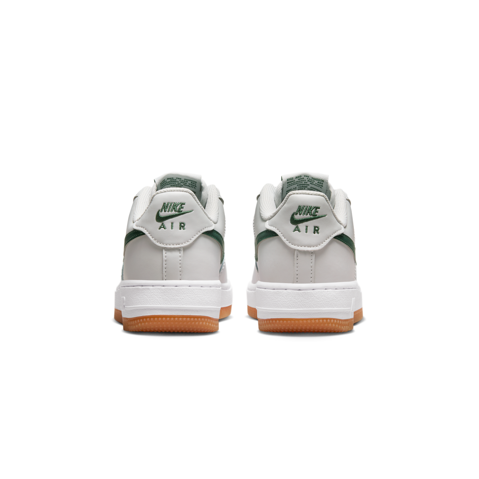 Nike Air Force 1 Low Photon Dust Fir Gum Medium Brown White (GS)