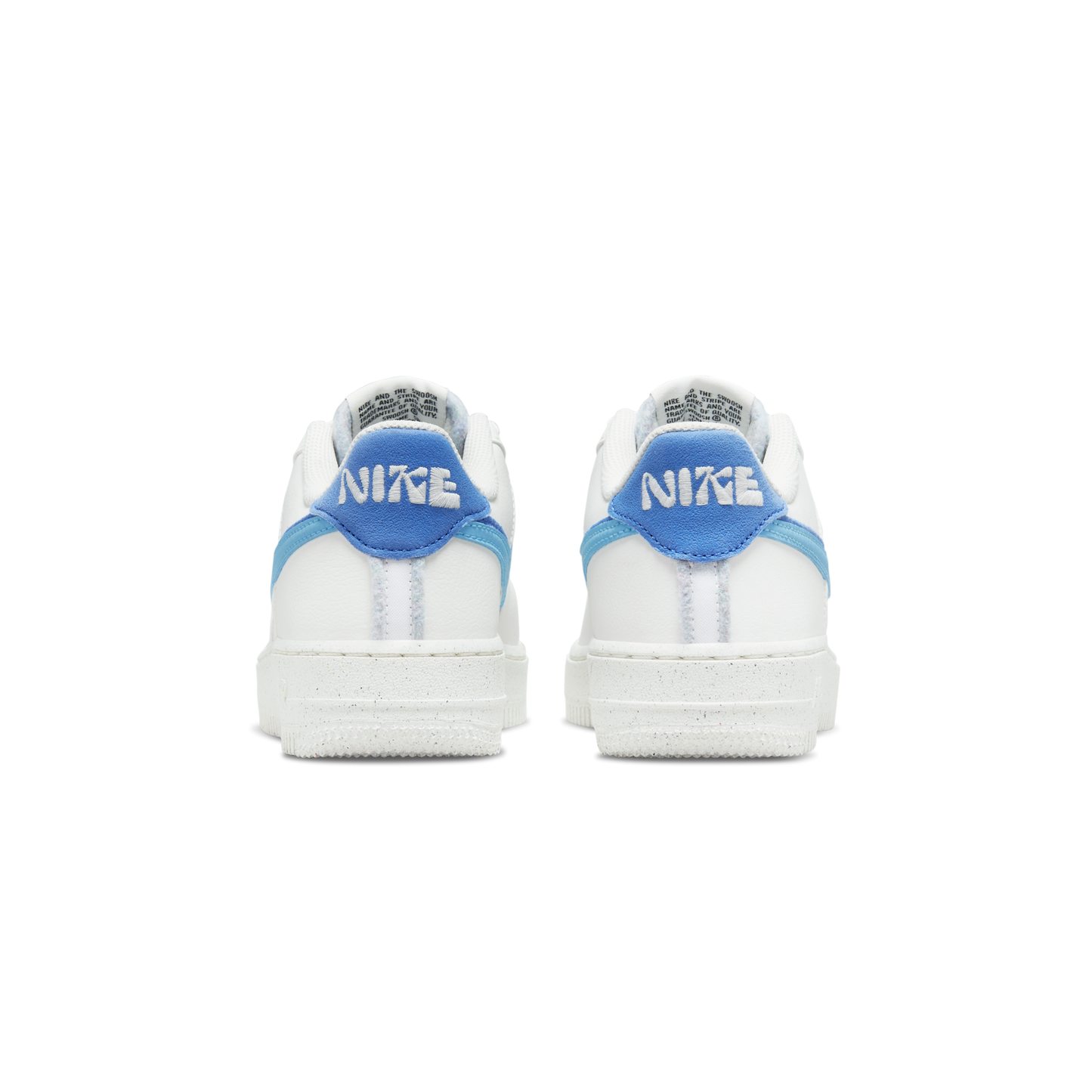 Nike Air Force 1 Low 82 Double Swoosh White Medium Blue (GS)