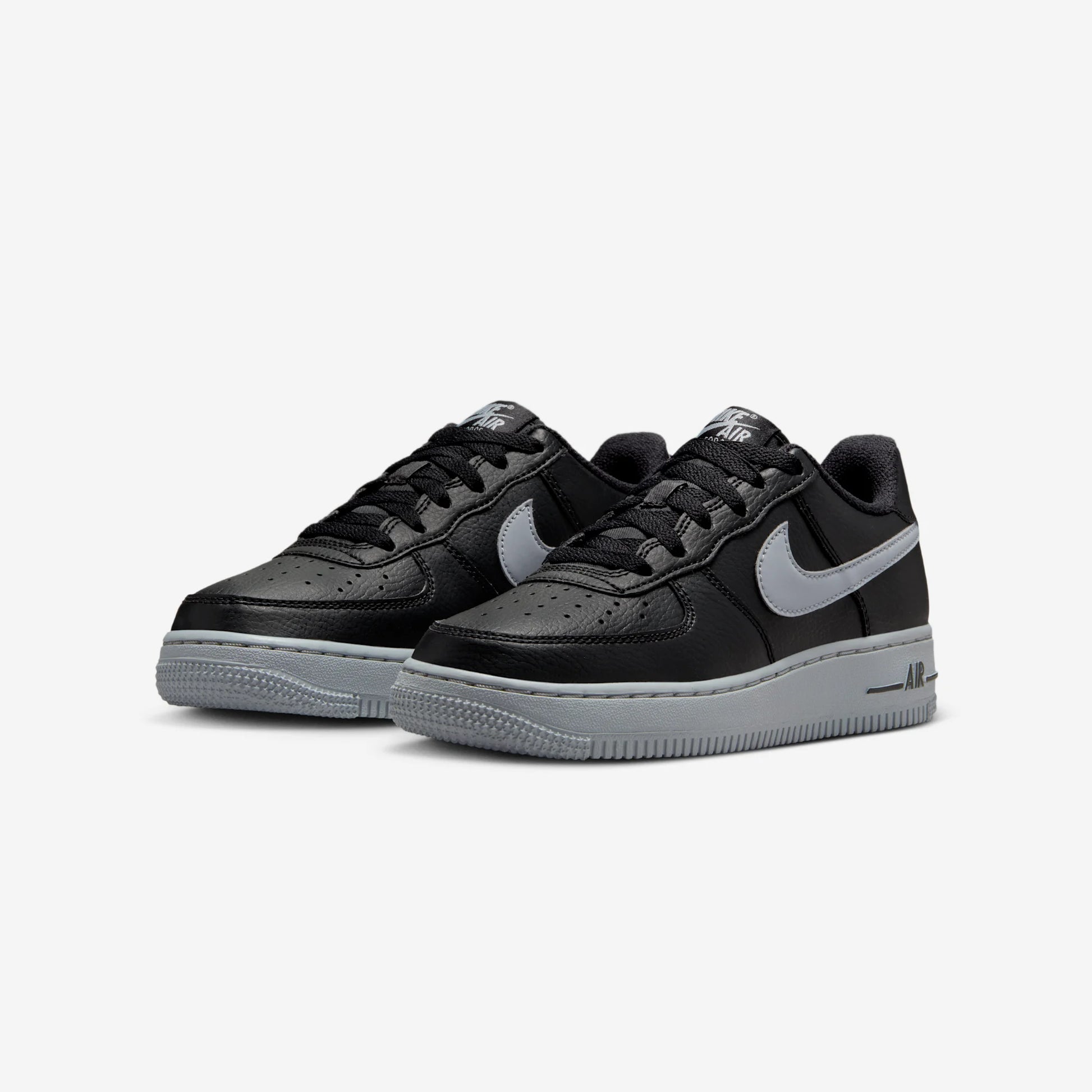 Nike Air Force 1 Low Black Wolf Grey (GS)