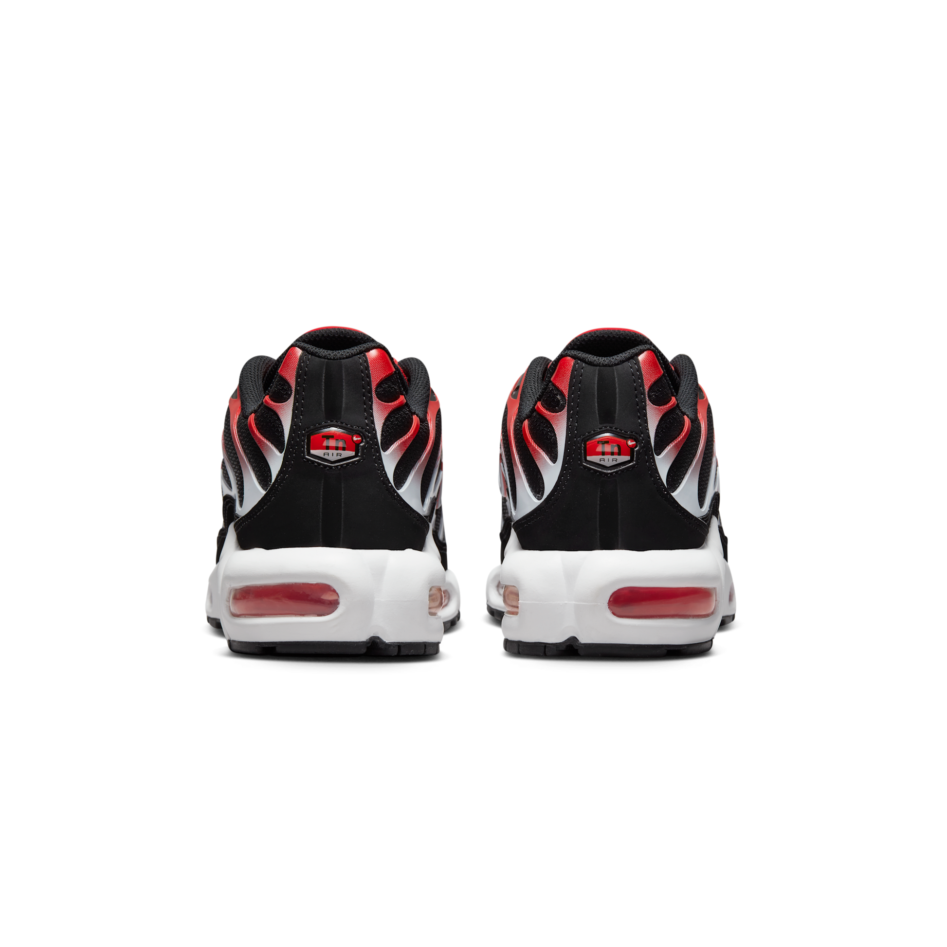 Nike Air Max Plus Black White University Red
