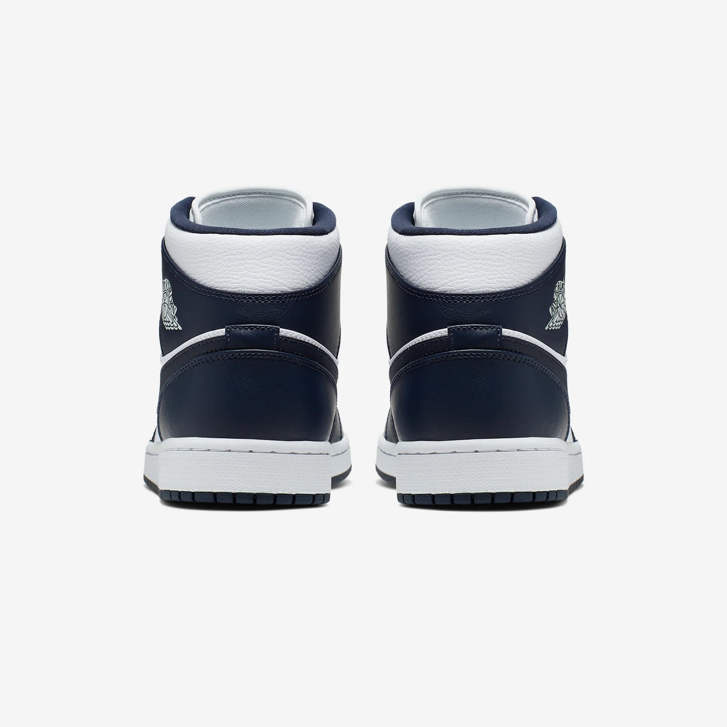 Jordan 1 Mid White Metallic Gold Obsidian