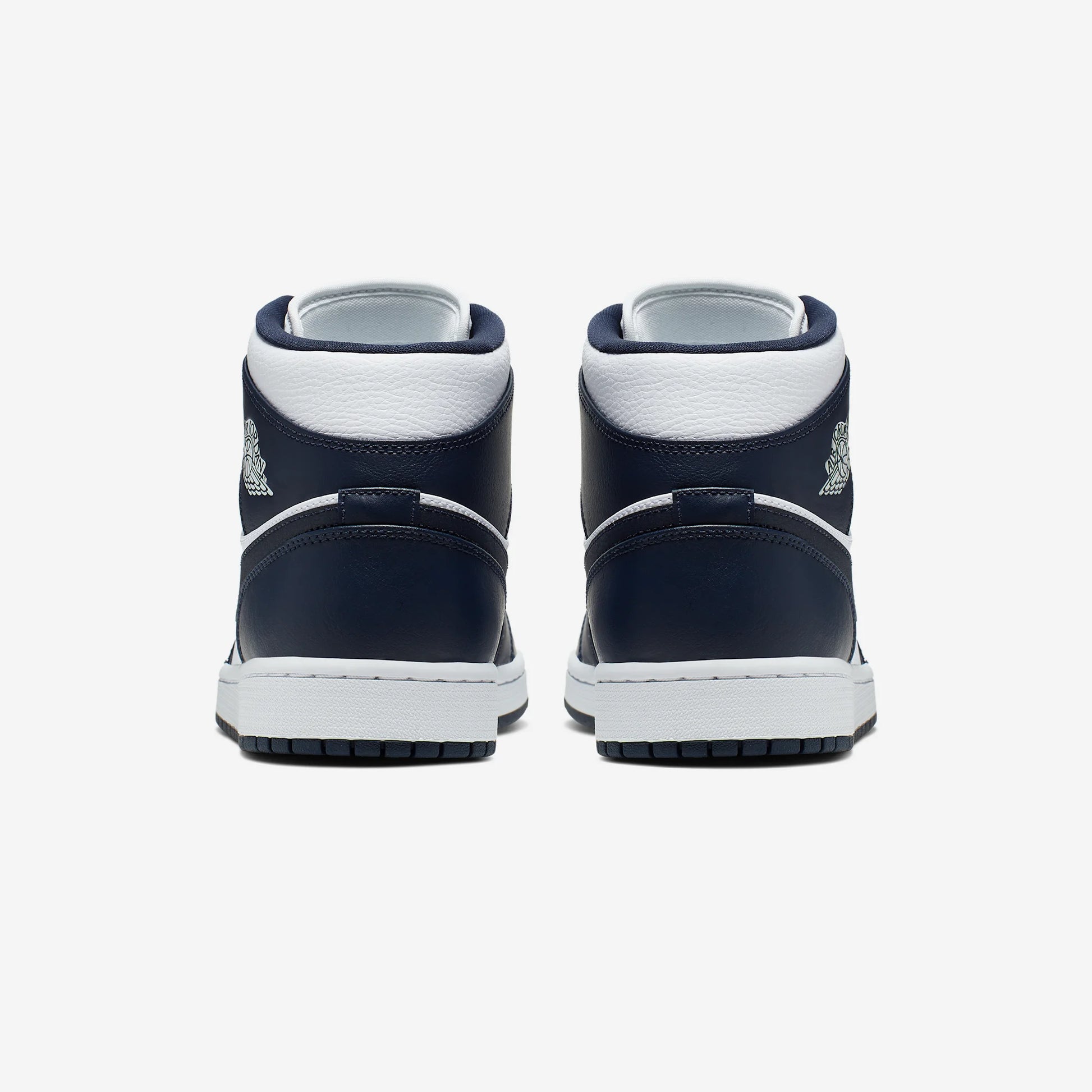 Jordan 1 Mid White Metallic Gold Obsidian