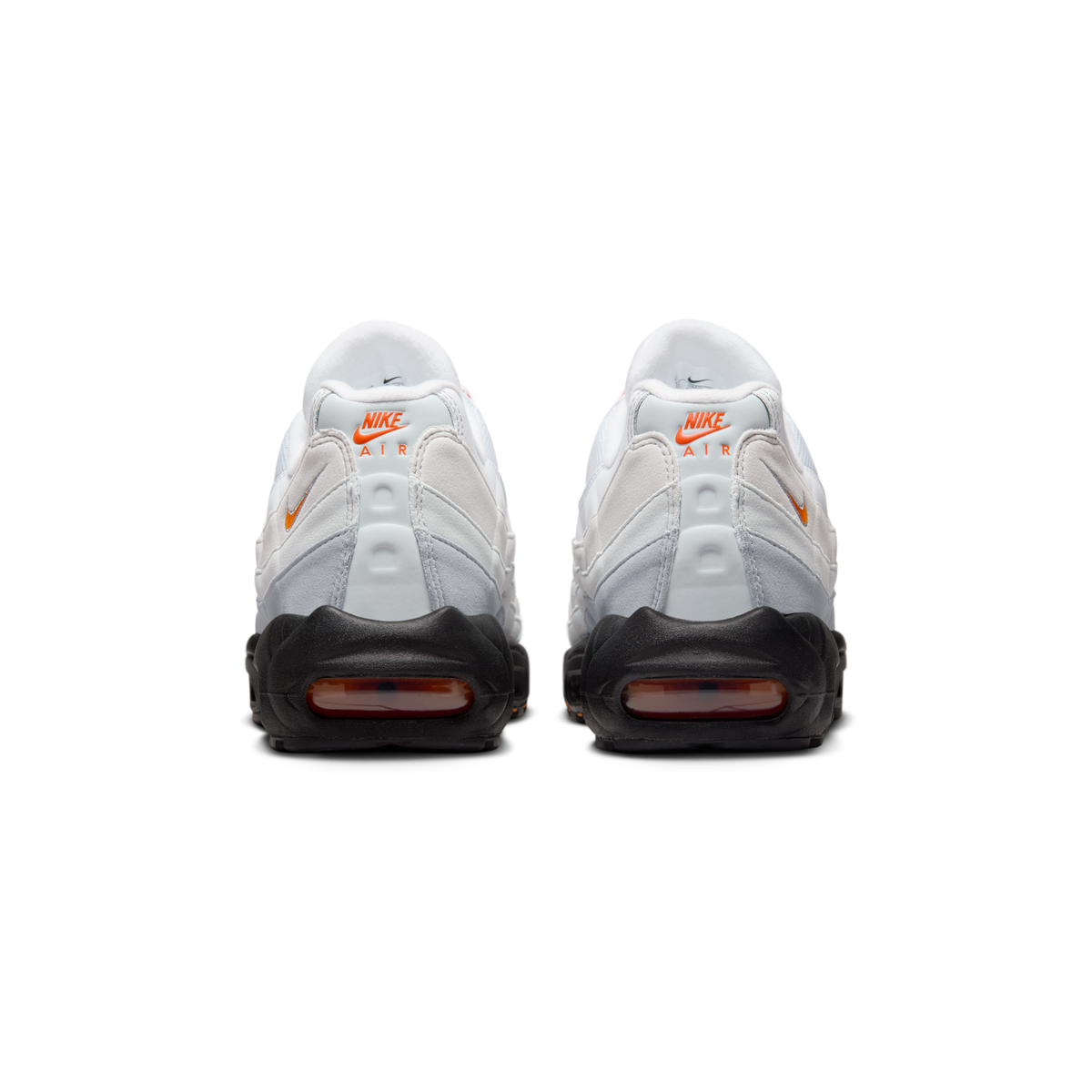 Nike Air Max 95 Wolf Grey Safety Orange Pure Platinum