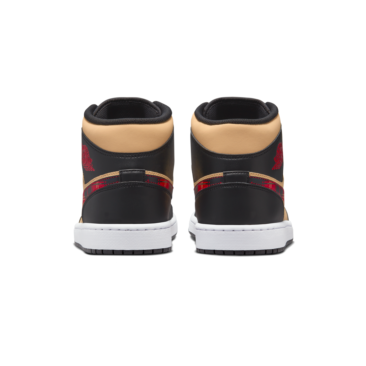 Air Jordan 1 Mid Tartan Swoosh