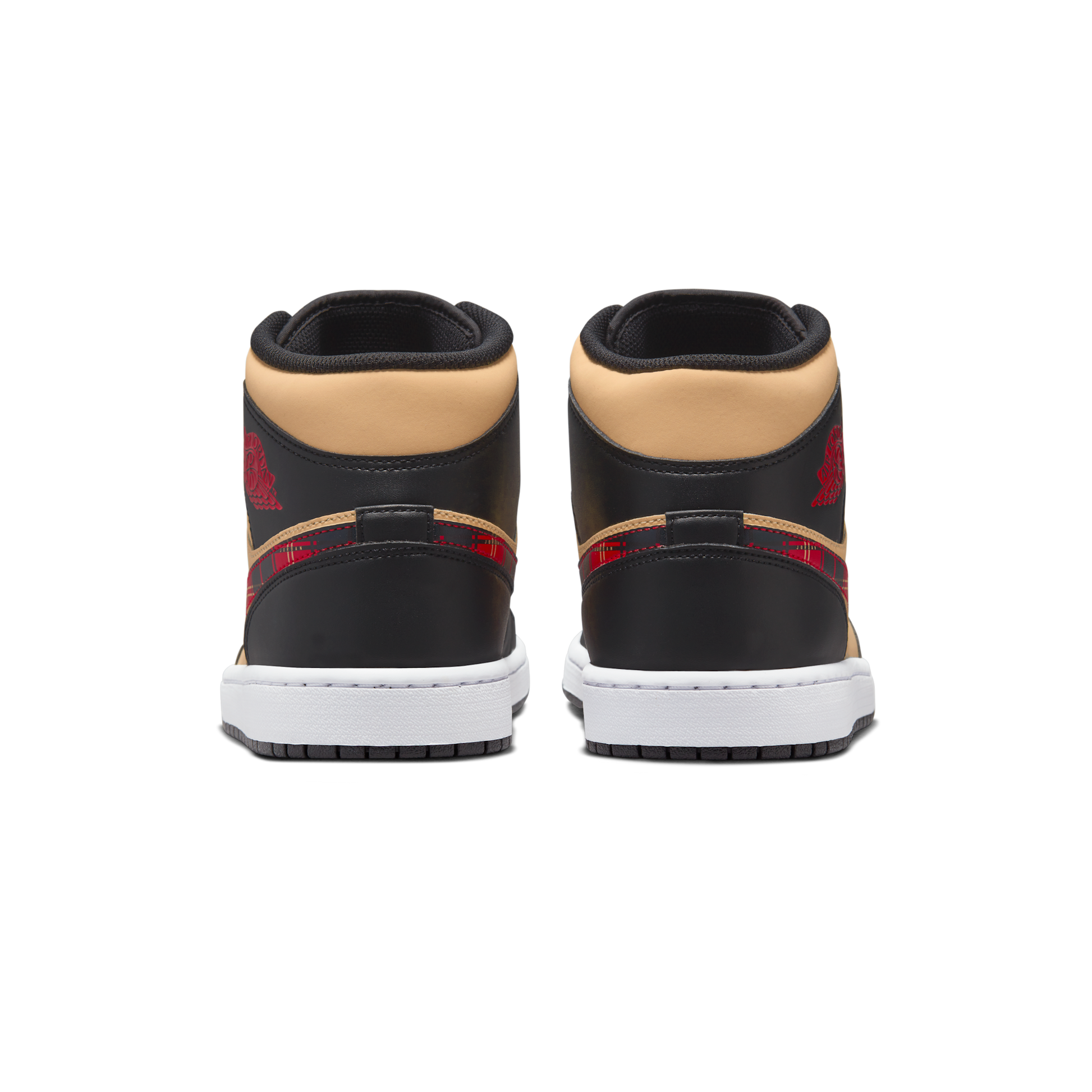 Air Jordan 1 Mid Tartan Swoosh
