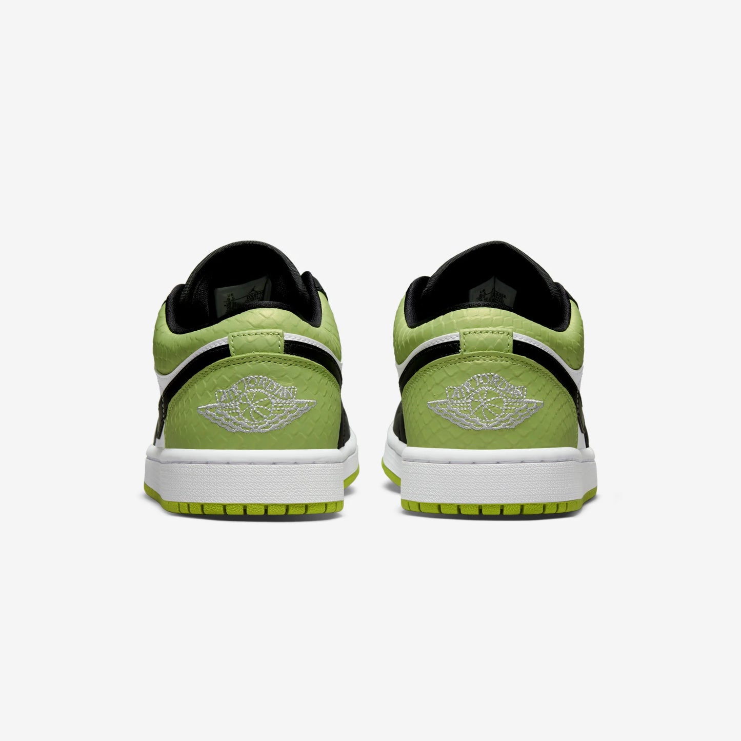 Jordan 1 Low Snakeskin Vivid Green (Women's)