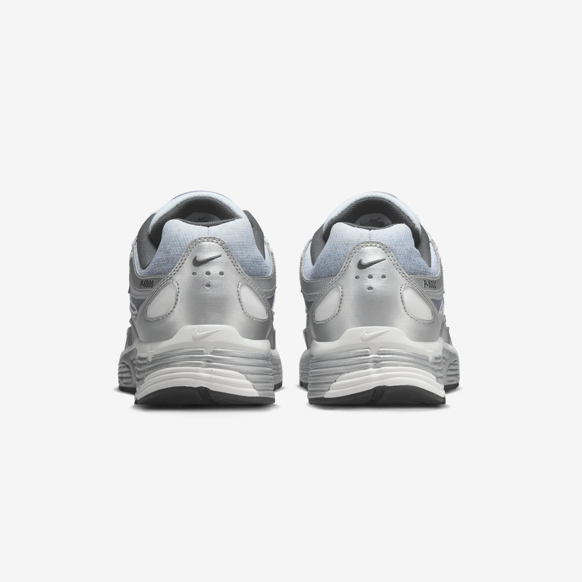 Nike P-6000 Metallic Silver Summit White-Wolf Grey