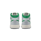 Jordan 1 Mid White Pure Platinum Pine Green
