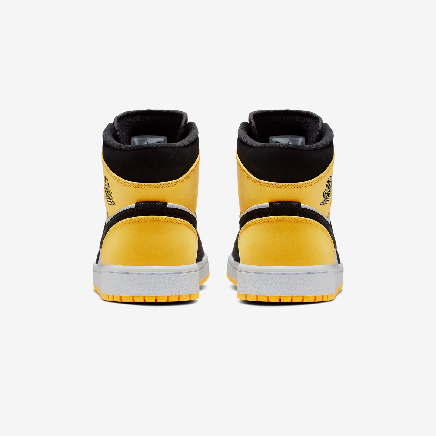 Jordan 1 Mid Yellow Toe Black