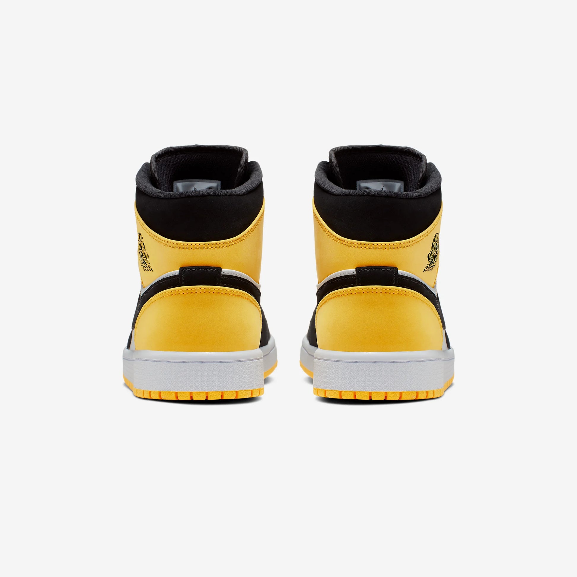 Jordan 1 Mid Yellow Toe Black