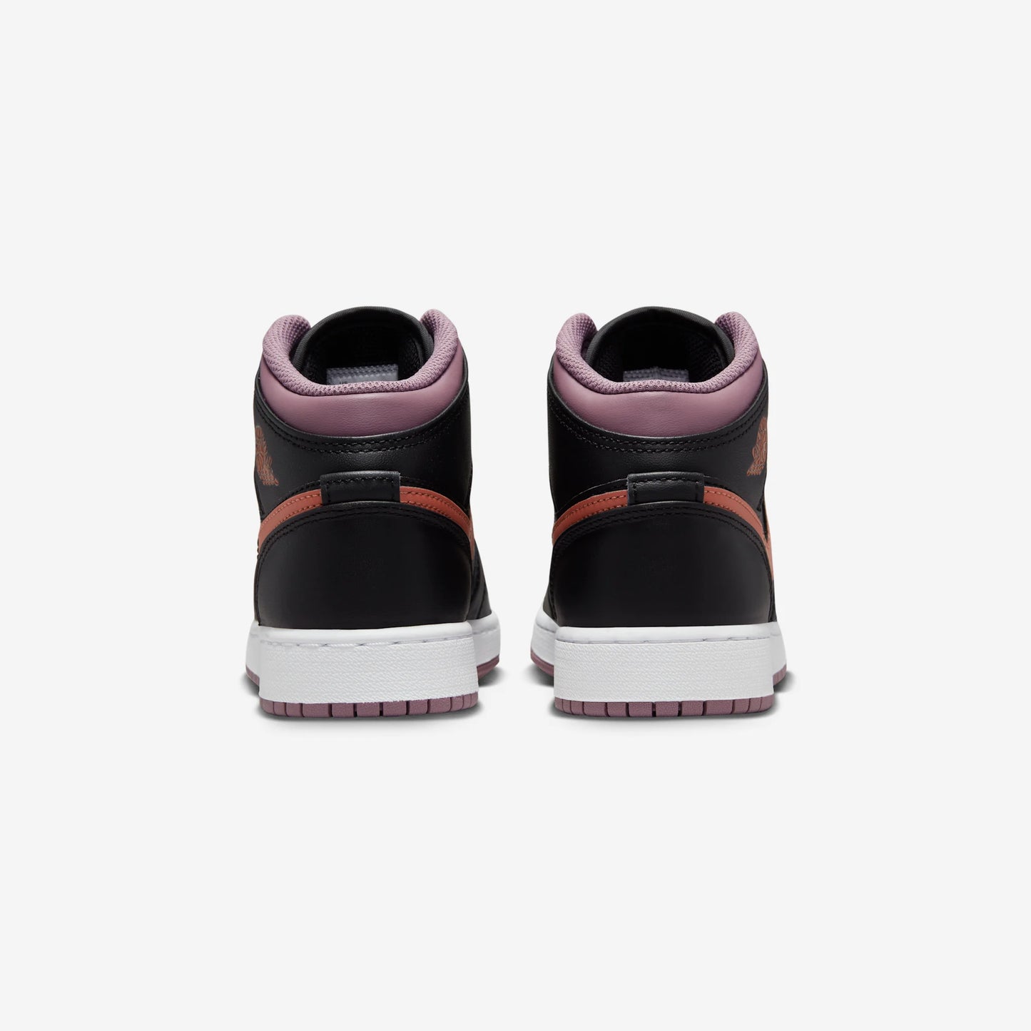Jordan 1 Mid SE Black Sky J Mauve White Sky J Orange (GS)