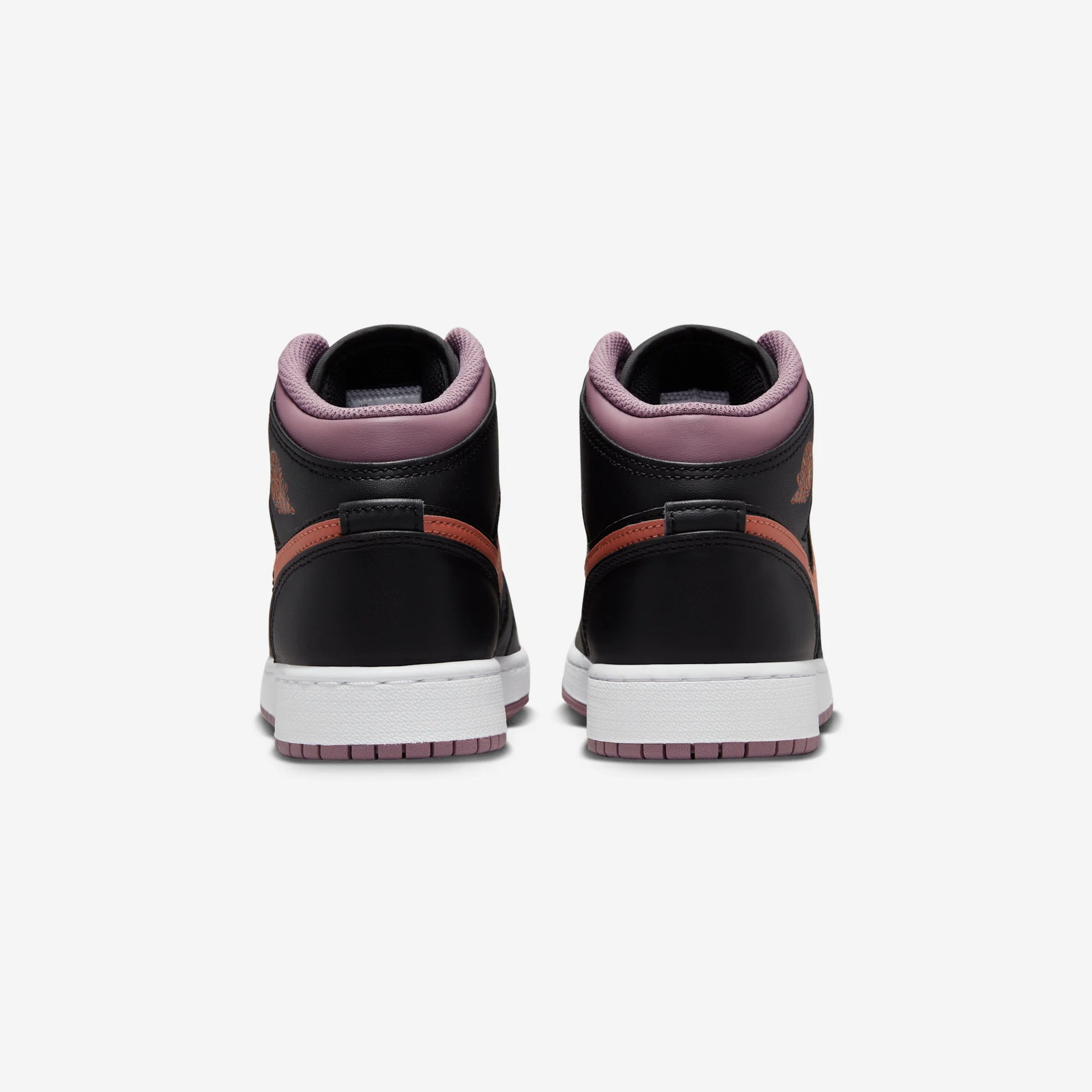 Jordan 1 Mid SE Black Sky J Mauve White Sky J Orange (GS)