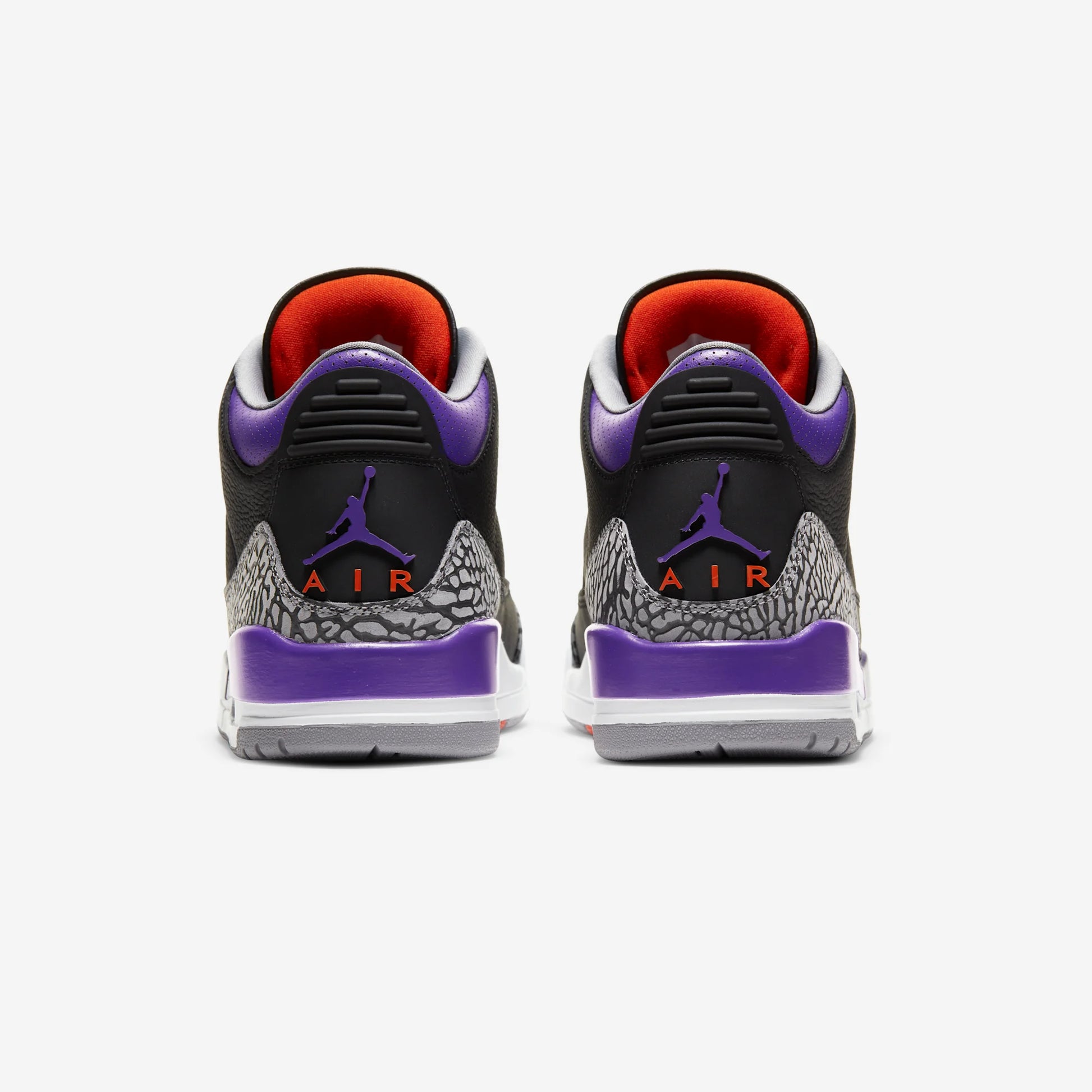 Jordan 3 Retro Black Court Purple