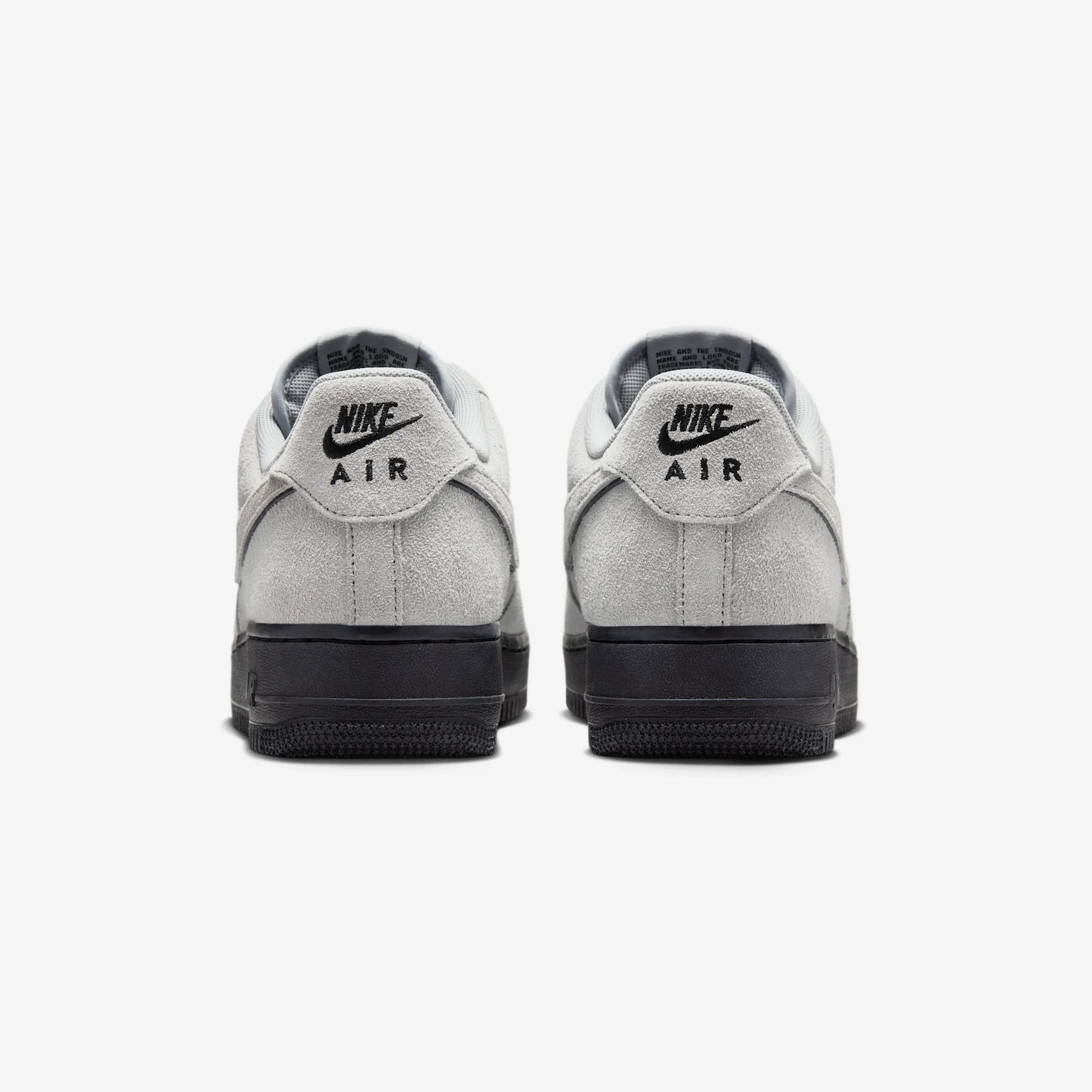 Nike Air Force 1 Low '07 LV8 Light Smoke Grey Suede Black