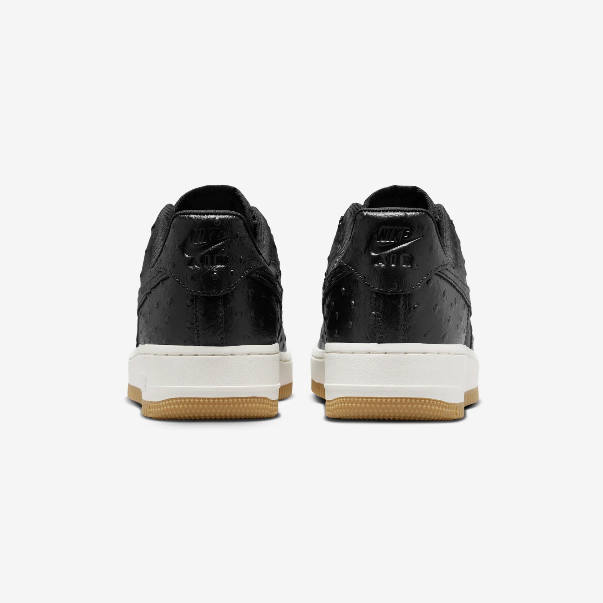 Nike Air Force 1 Low '07 Black Ostrich Gum (Women's)