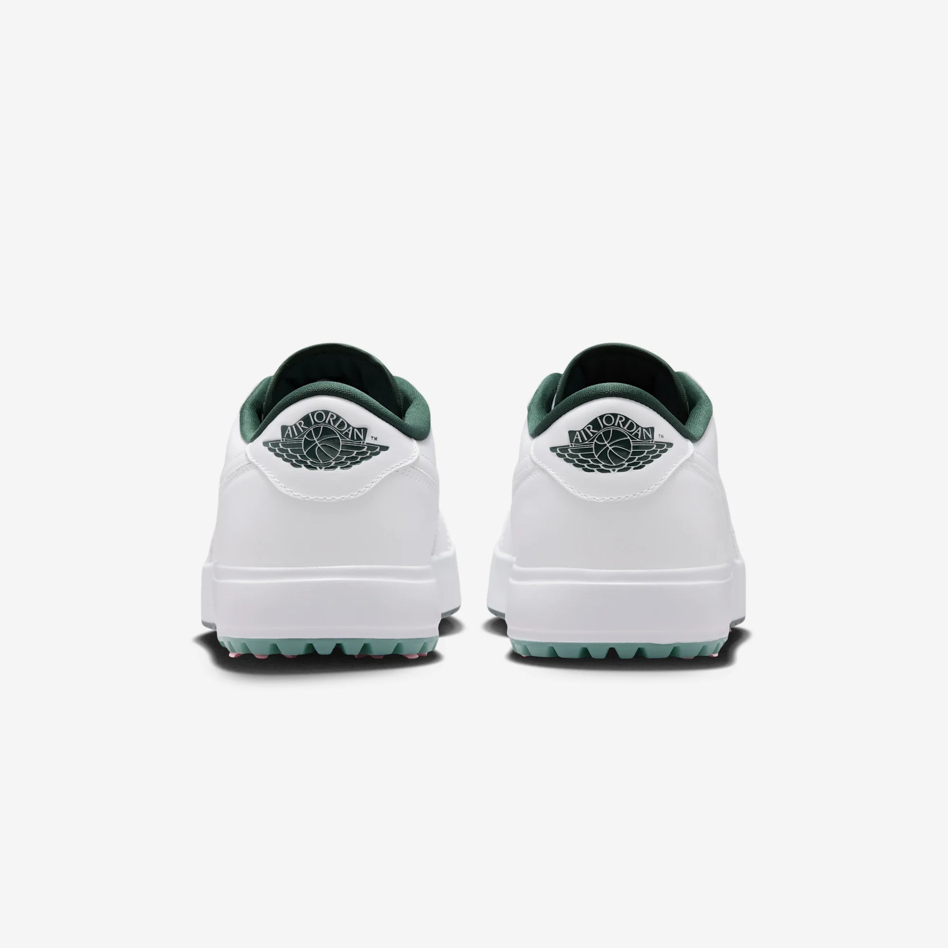 Jordan 1 Low Golf Spiked White Fir Elemental Pink