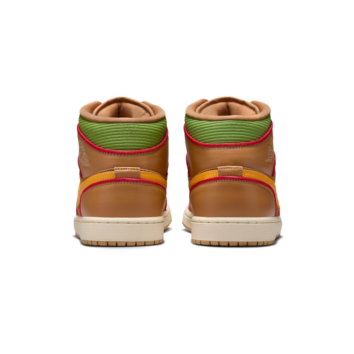 Jordan 1 Mid SE Cheeseburger