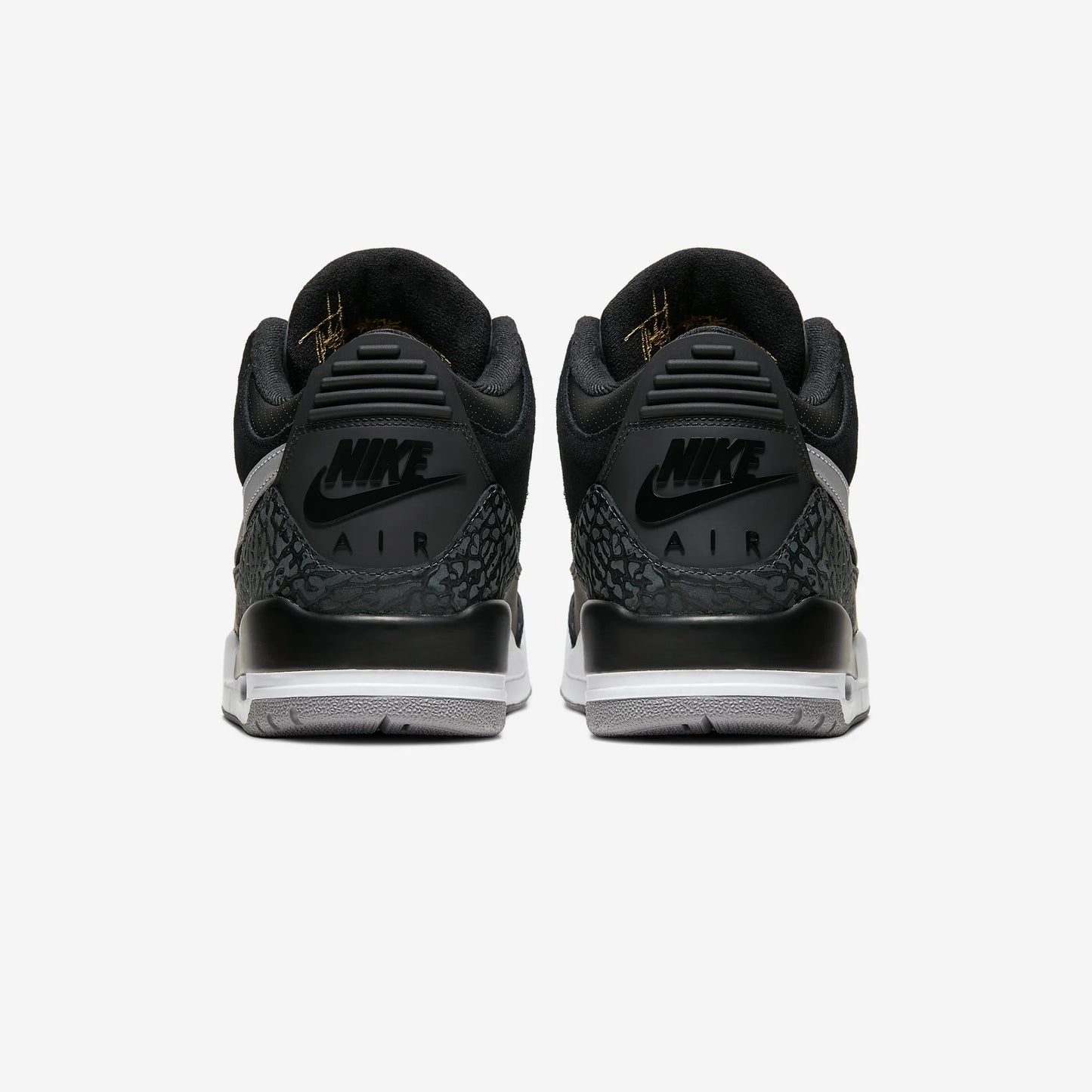 Jordan 3 Retro Tinker Black Cement Gold