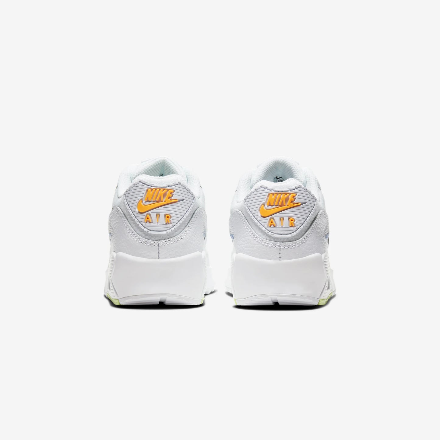 Nike Air Max 90 White Laser Orange Aurora (GS)