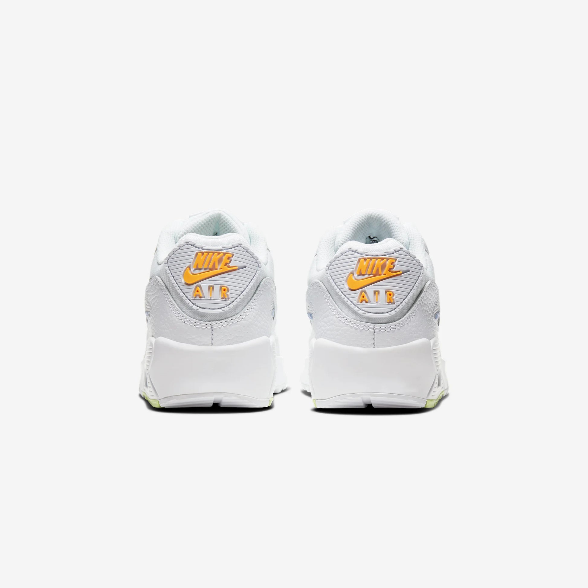 Nike Air Max 90 White Laser Orange Aurora (GS)
