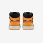 Jordan 1 Mid Fat Tongue Black Orange