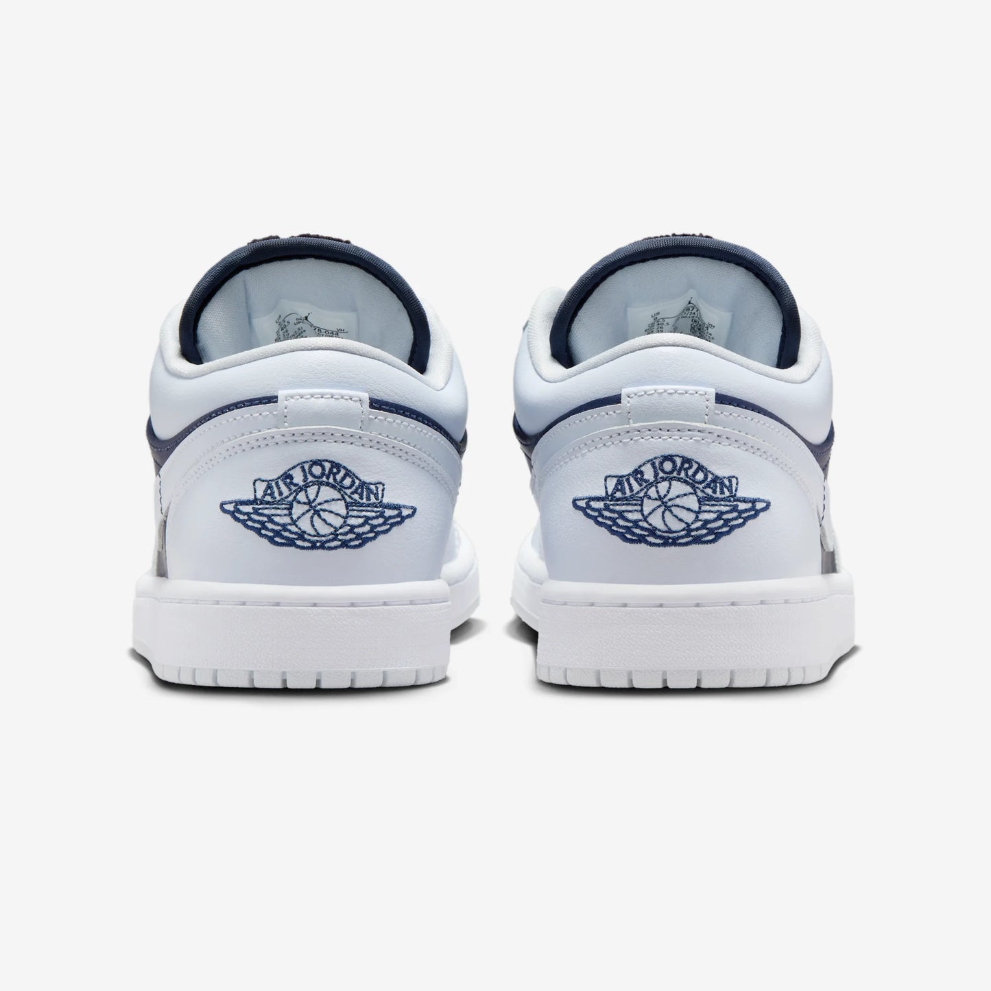 Jordan 1 Low SE Football Grey White Gym Red Midnight Navy (Women's)