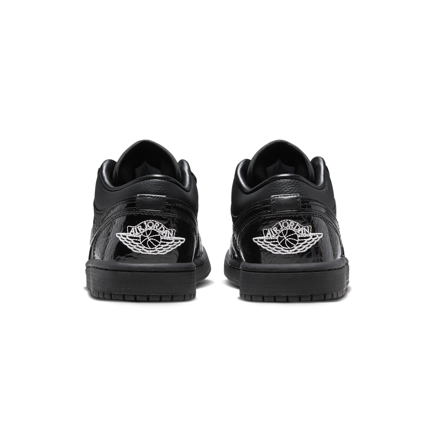 Jordan 1 Low SE Patent Elephant Black (Women's)