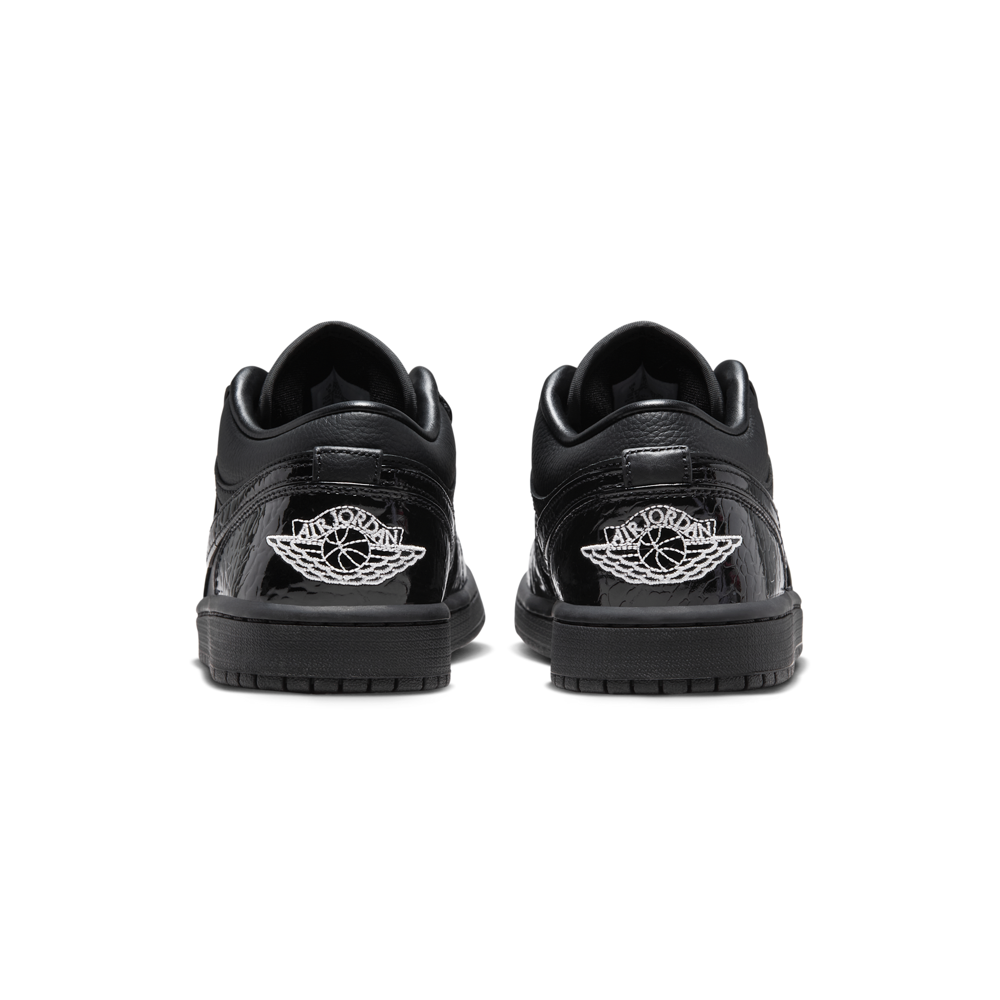 Jordan 1 Low SE Patent Elephant Black (Women's)