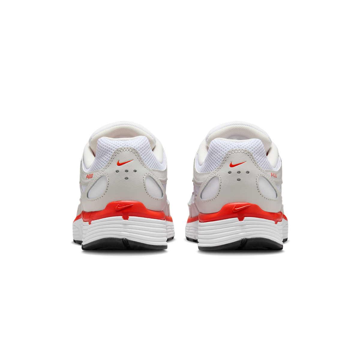 Nike P-6000 White Platinum Tint Black Picante Red (Women's)