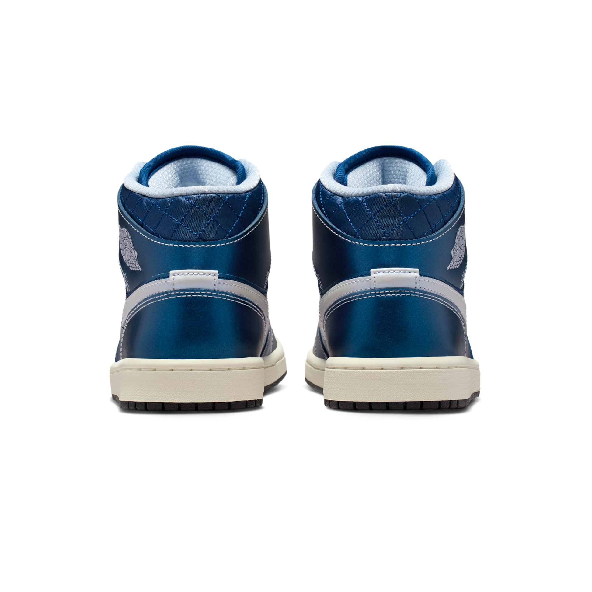 Jordan 1 Mid SE Metallic Blue Quilted (Women's)