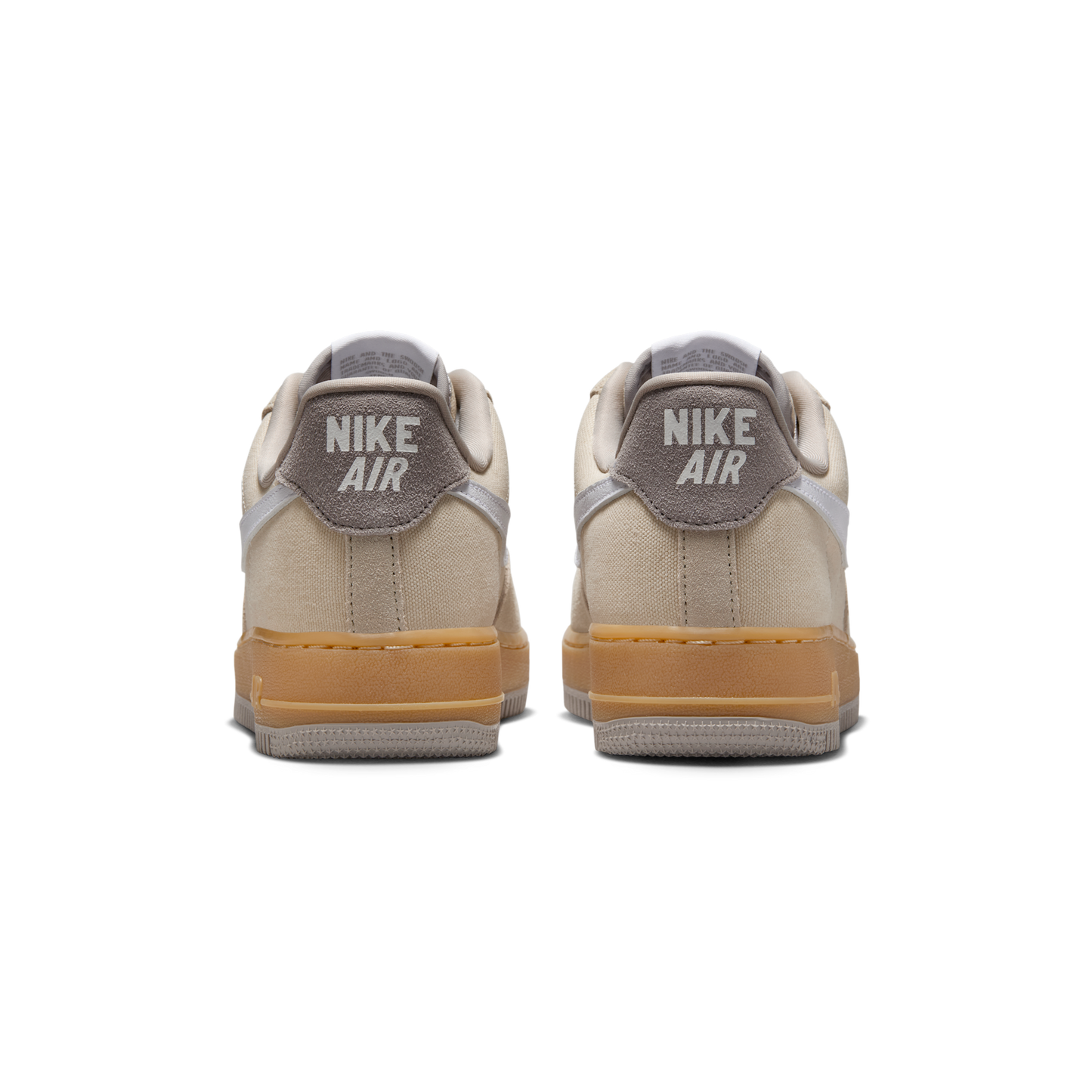 Nike Air Force 1 Low '07 Suede Canvas Khaki (Women's)