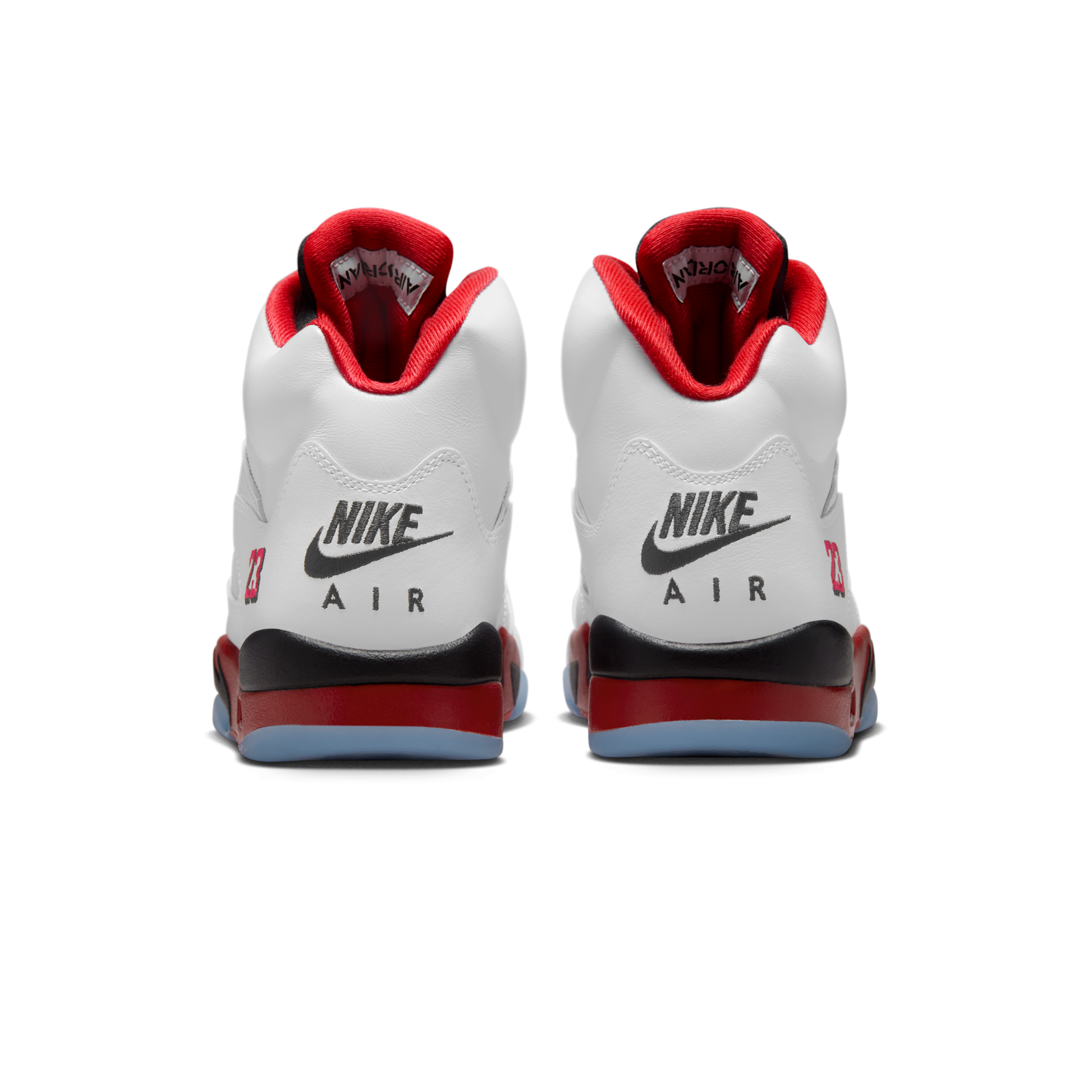 Jordan 5 Retro Fire Red Black Tongue (2025)