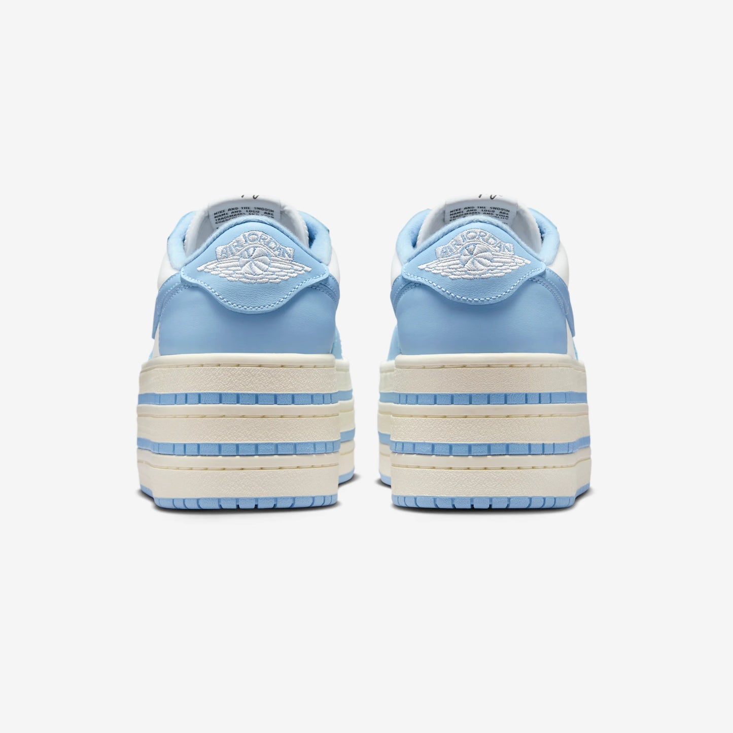Jordan 1 Low Triple Stack Psychic Blue White (Women's)