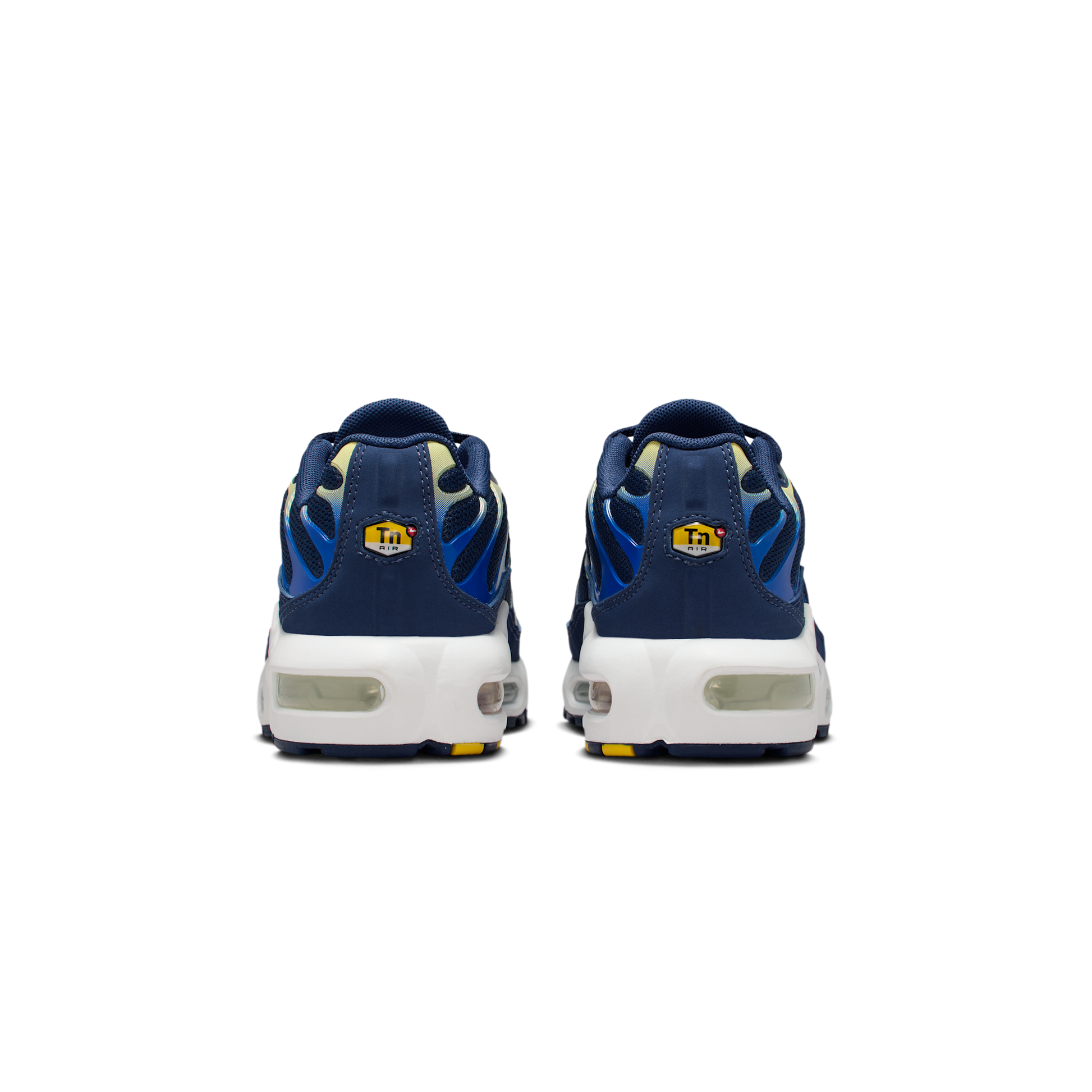 Nike Air Max Plus Midnight Navy Soft Yellow (GS)