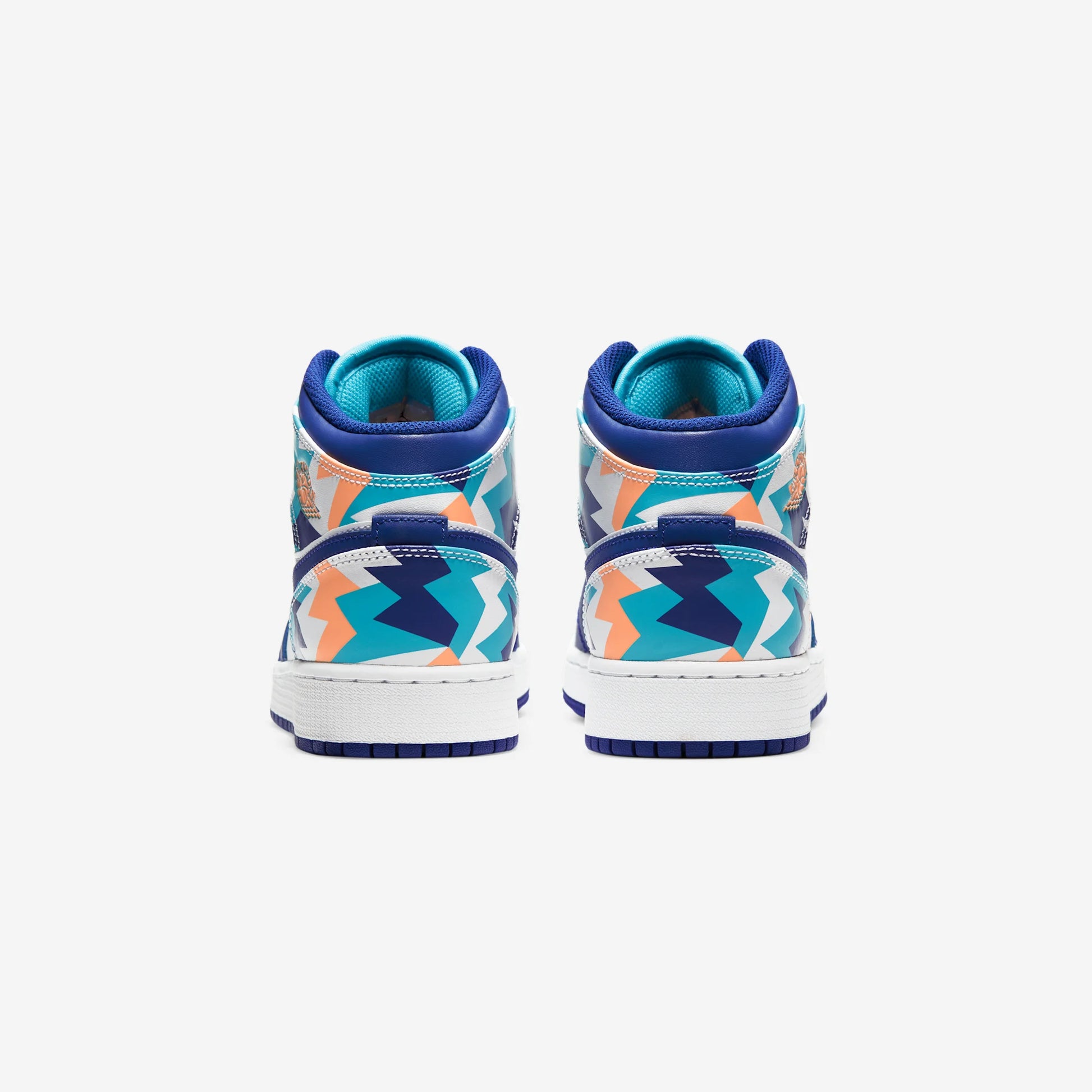 Jordan 1 Mid Geometric Print (GS)