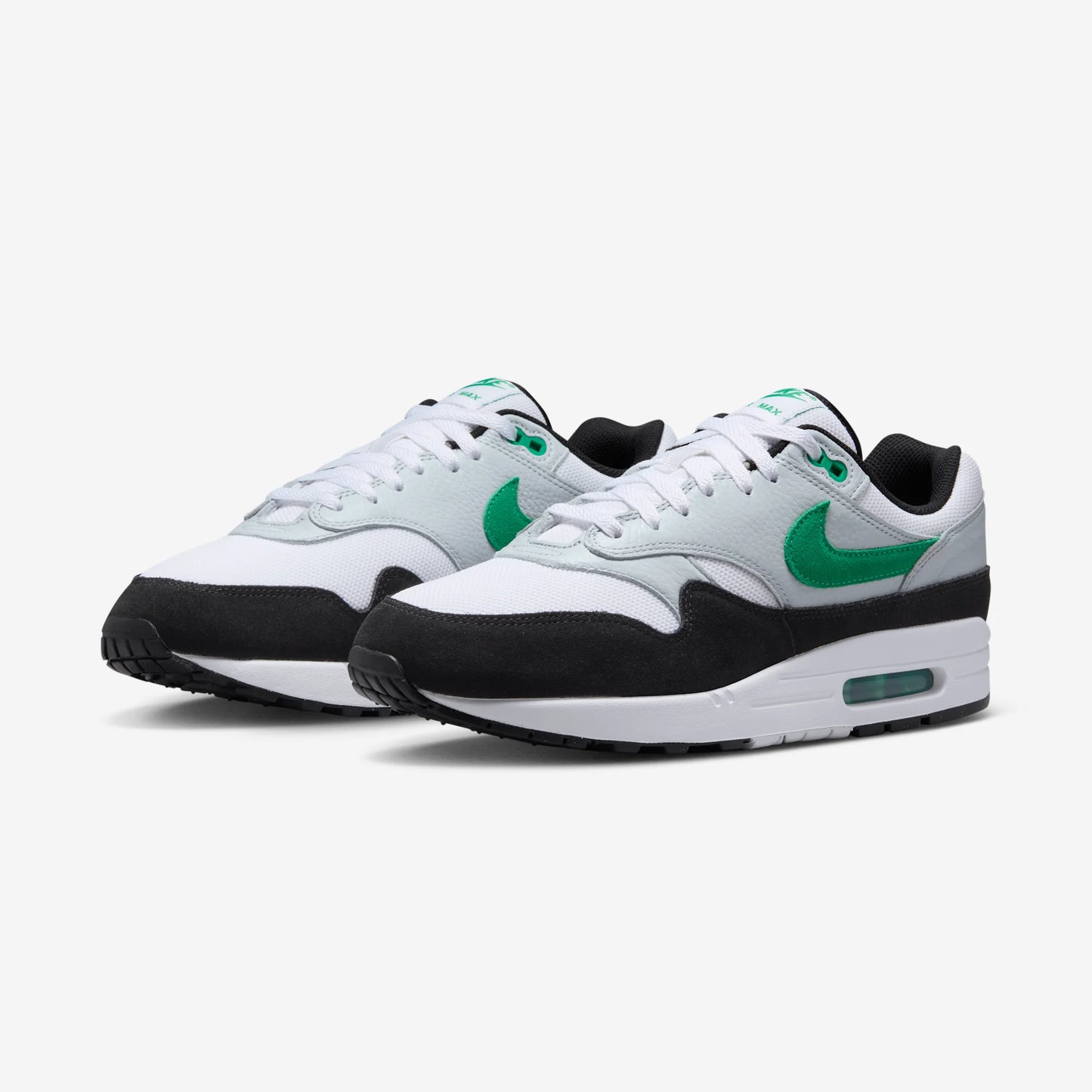 Nike Air Max 1 White Black Stadium Green
