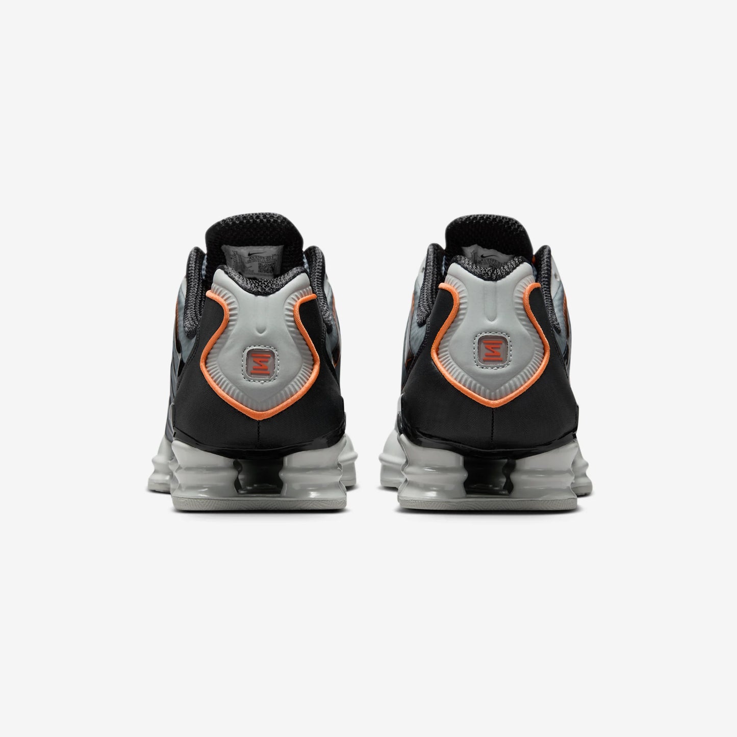 Nike Shox TL Light Smoke Grey Black Bright Mandarin