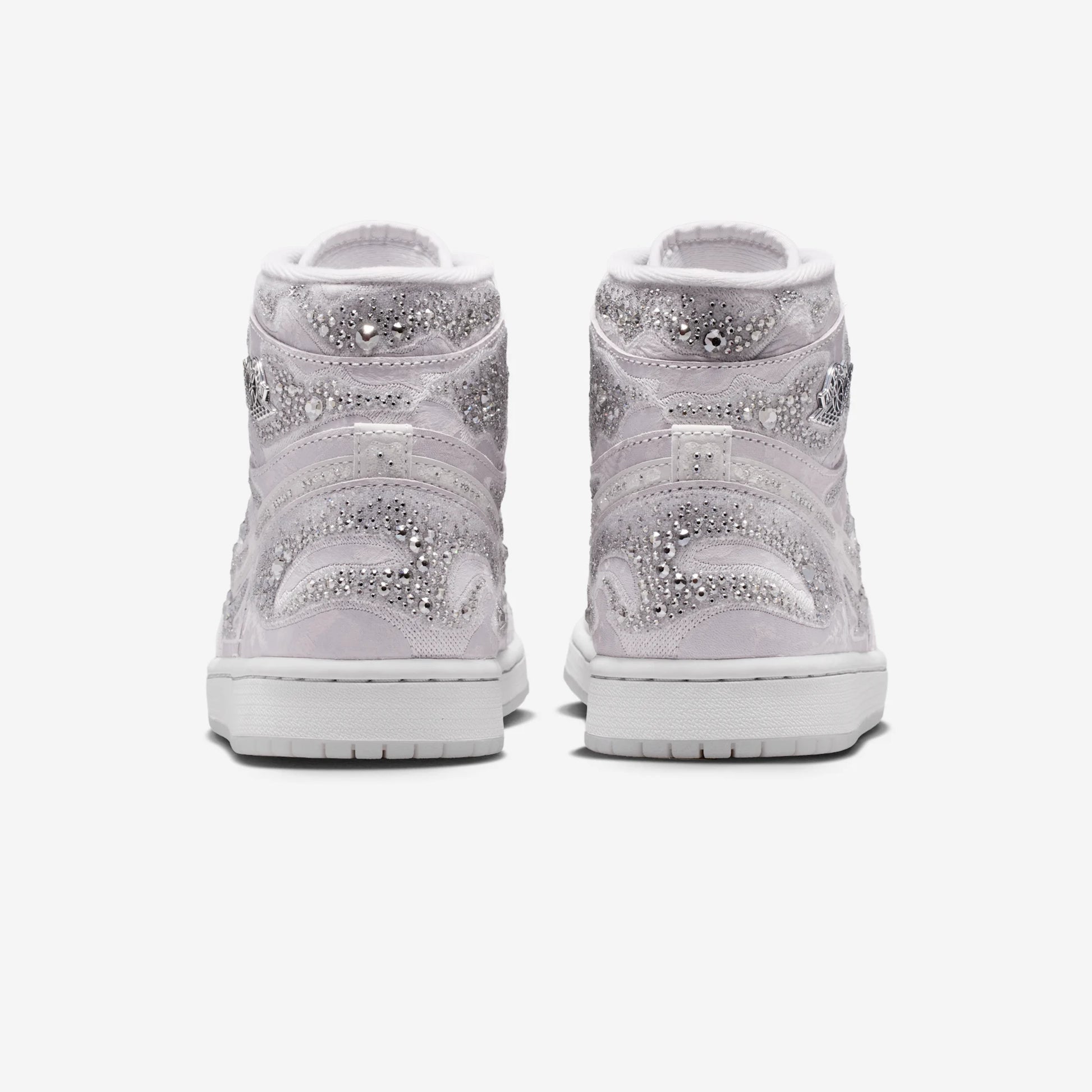 Jordan 1 Retro High OG Swarovski Vast Grey (Women's)