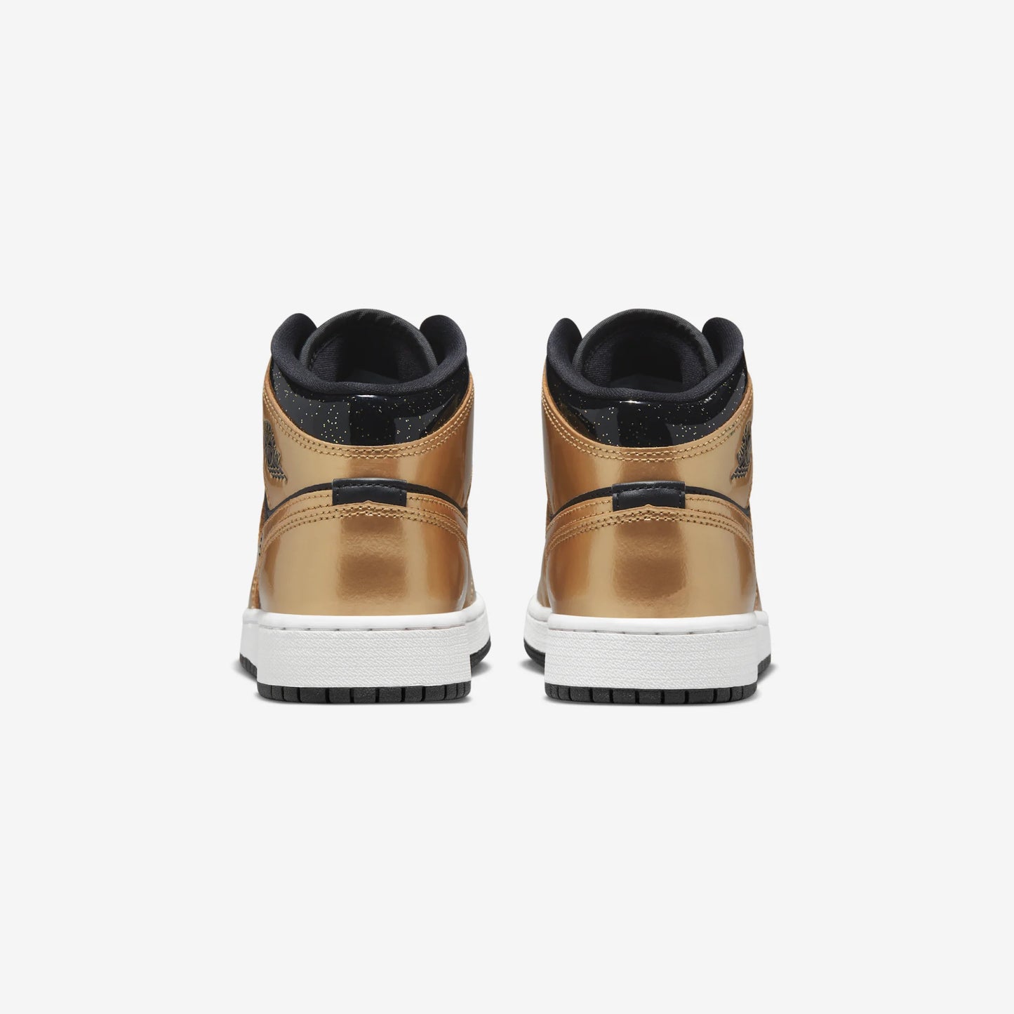 Jordan 1 Mid SE Metallic Gold Black (GS)