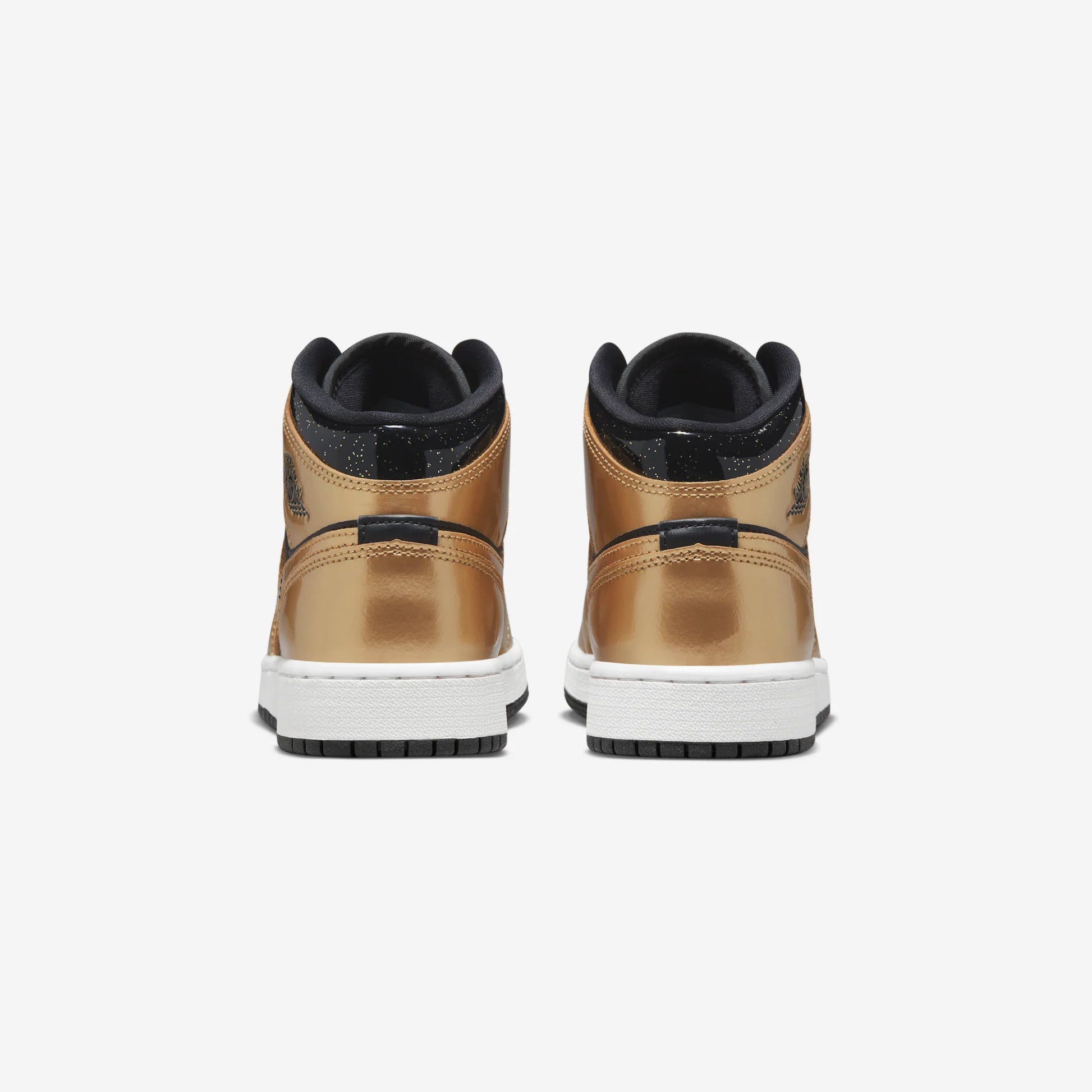 Jordan 1 Mid SE Metallic Gold Black (GS)