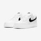 Nike Air Force 1 Low '07 White Black Pebbled Leather