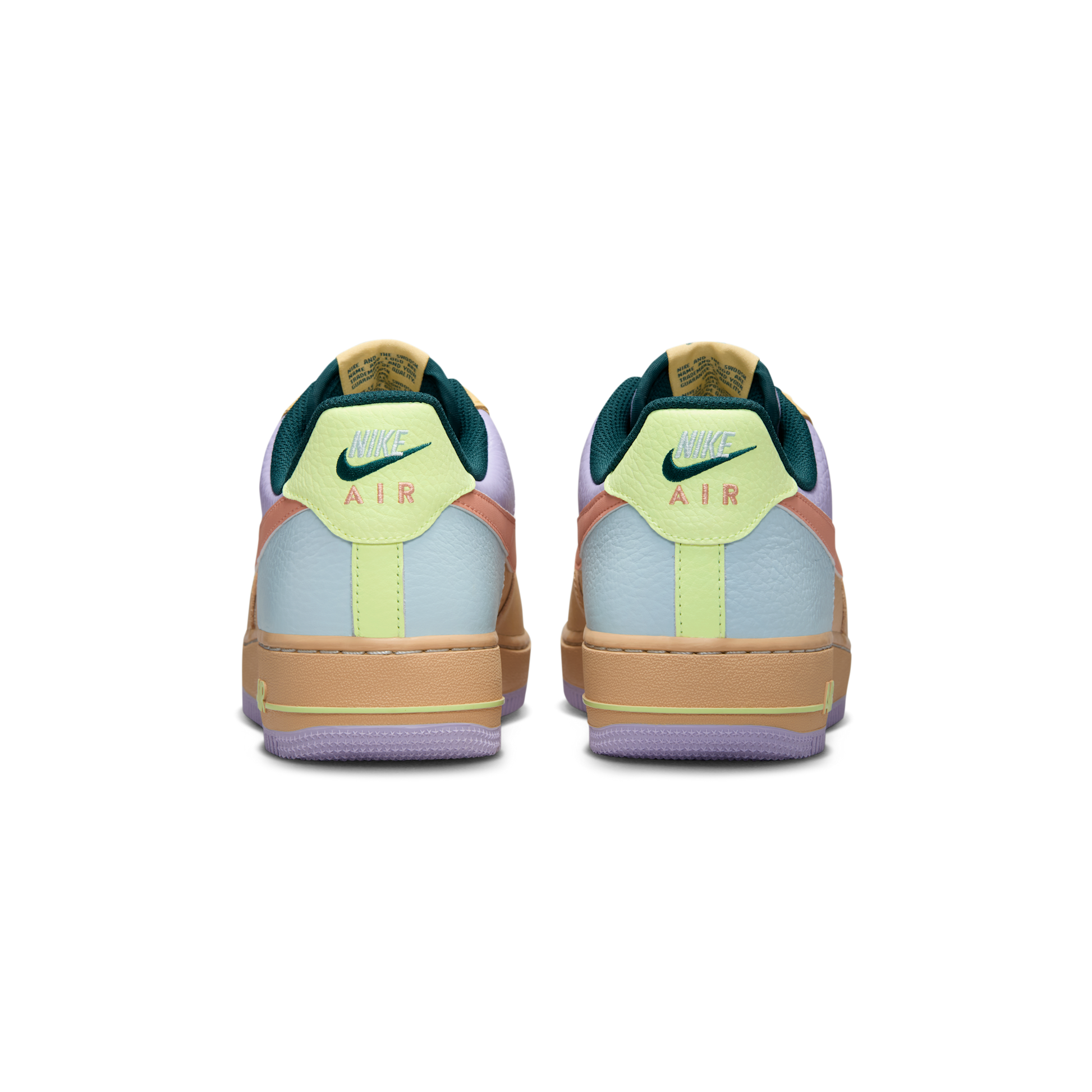 Nike Air Force 1 Low '07 Sesame Hydrangeas Soft Yellow Apricot Agate