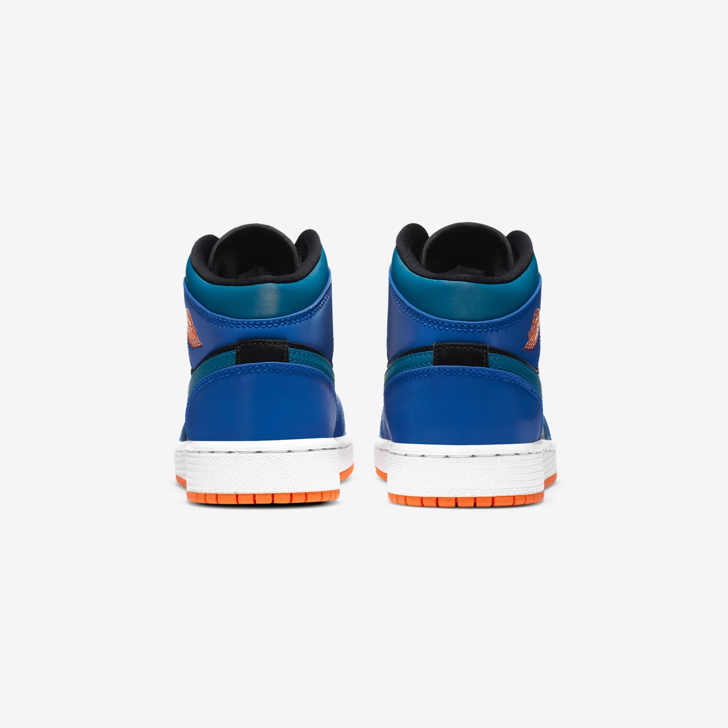 Jordan 1 Mid Racer Blue Green Abyss (GS)