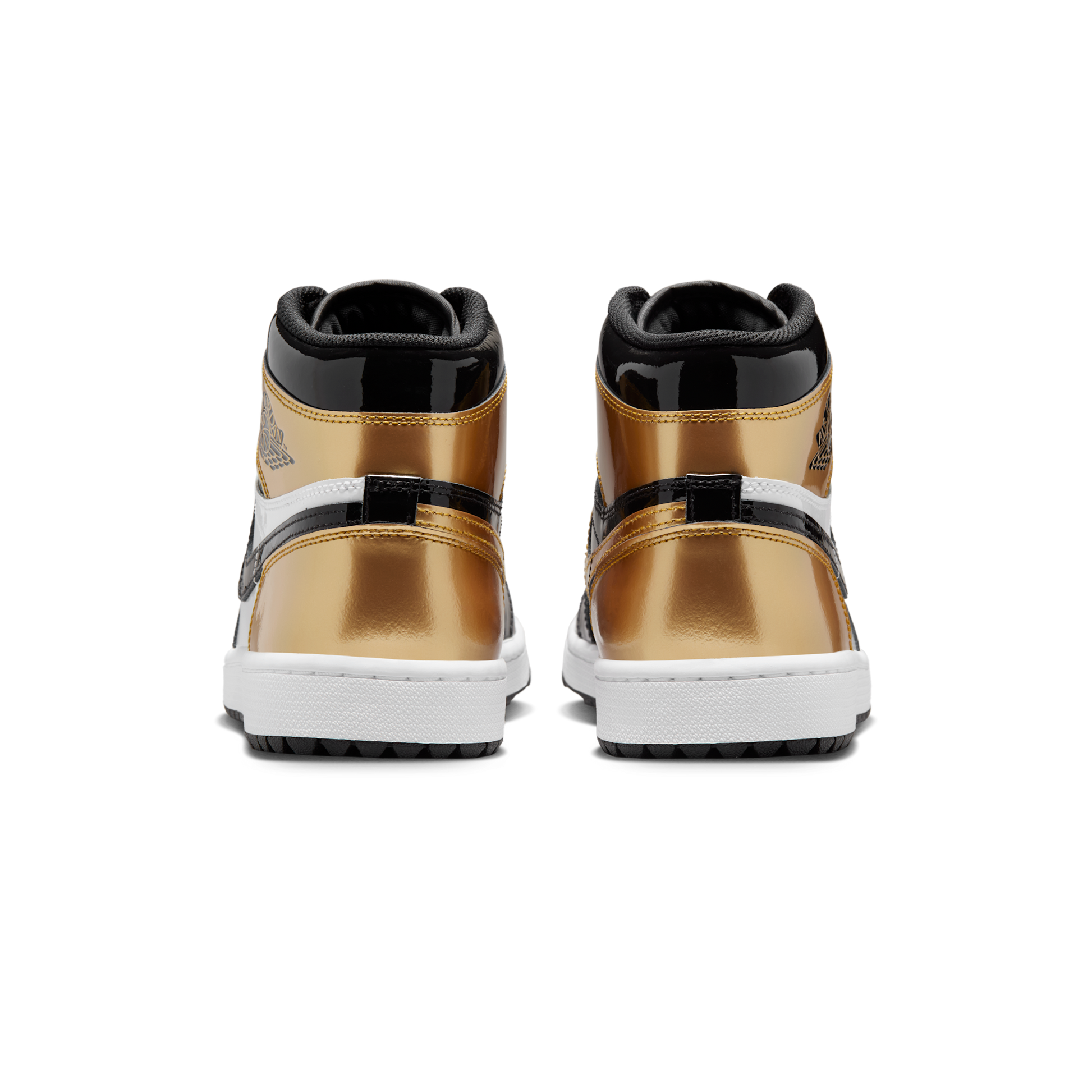 Jordan 1 Retro High Golf Patent Gold Toe