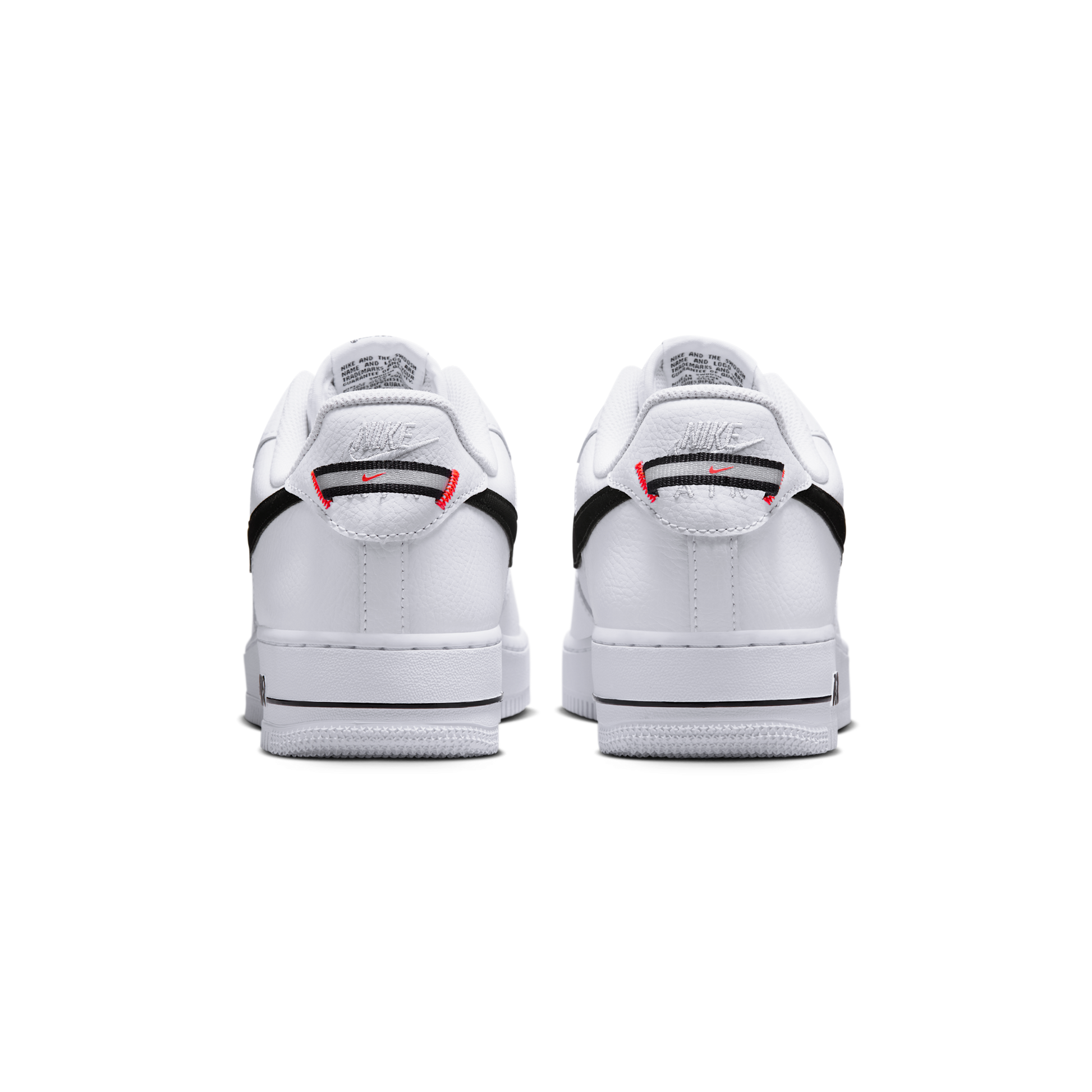 Nike Air Force 1 Low '07 LV8 White Black Bright Crimson
