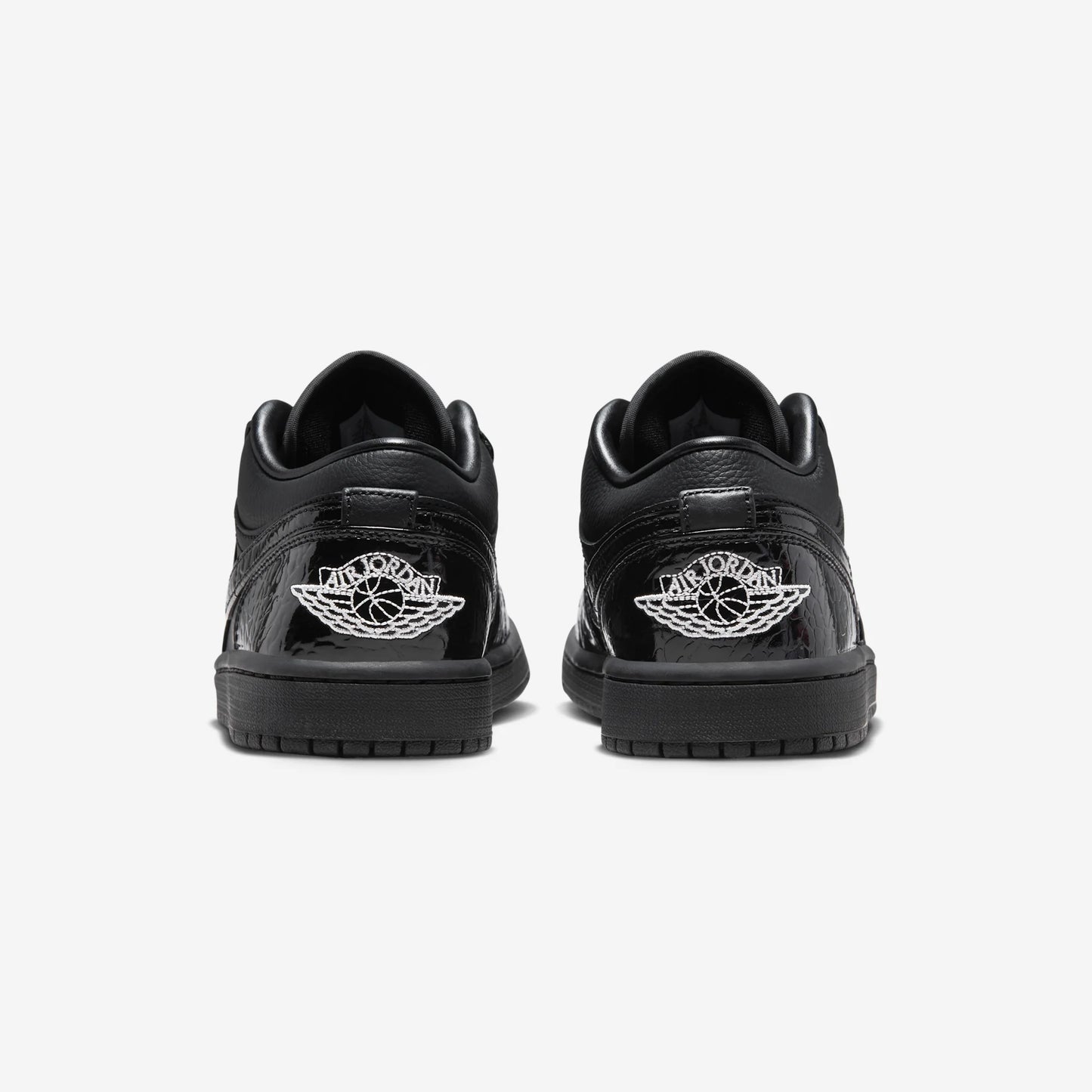 Jordan 1 Low SE Patent Elephant Black (Women's)